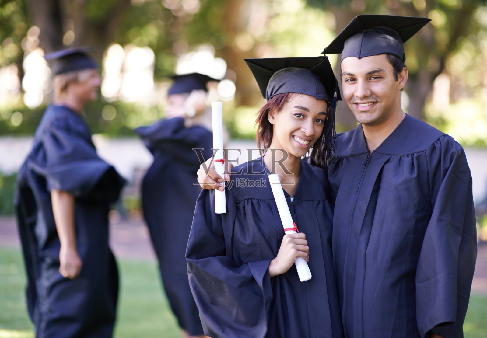 一起毕业照片摄影图片