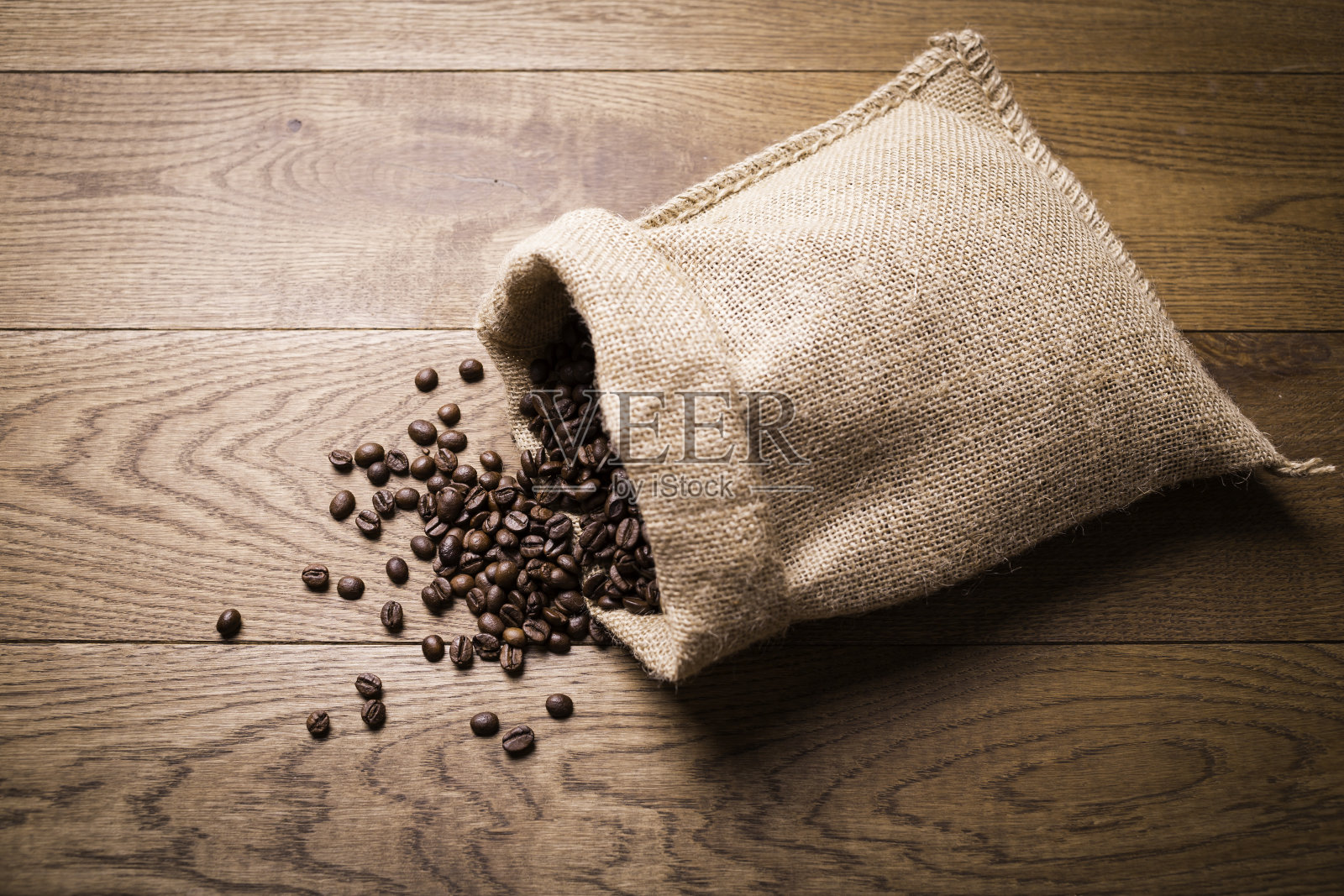 咖啡豆袋照片摄影图片
