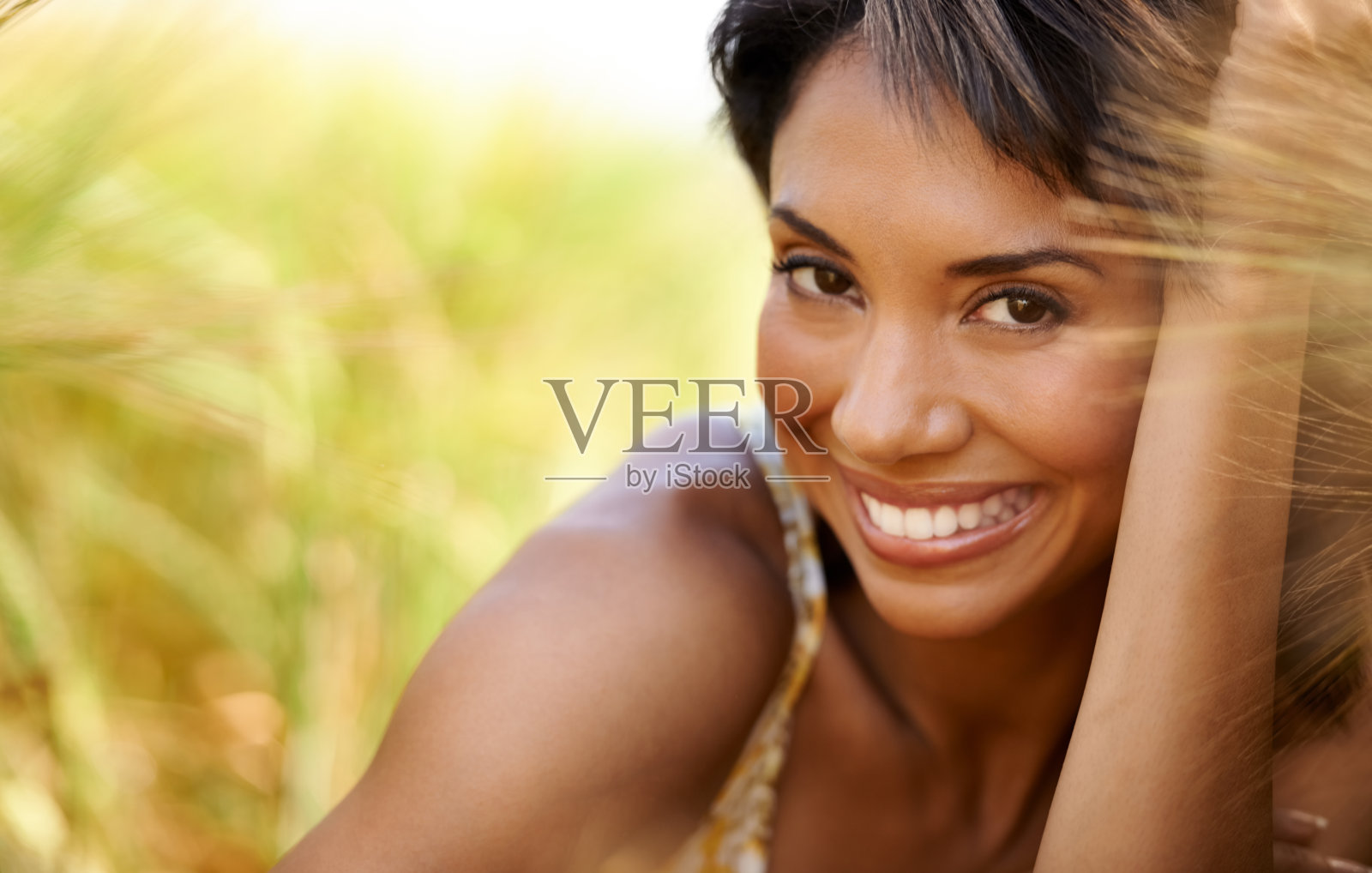 幸福取决于我们对待生活的态度照片摄影图片