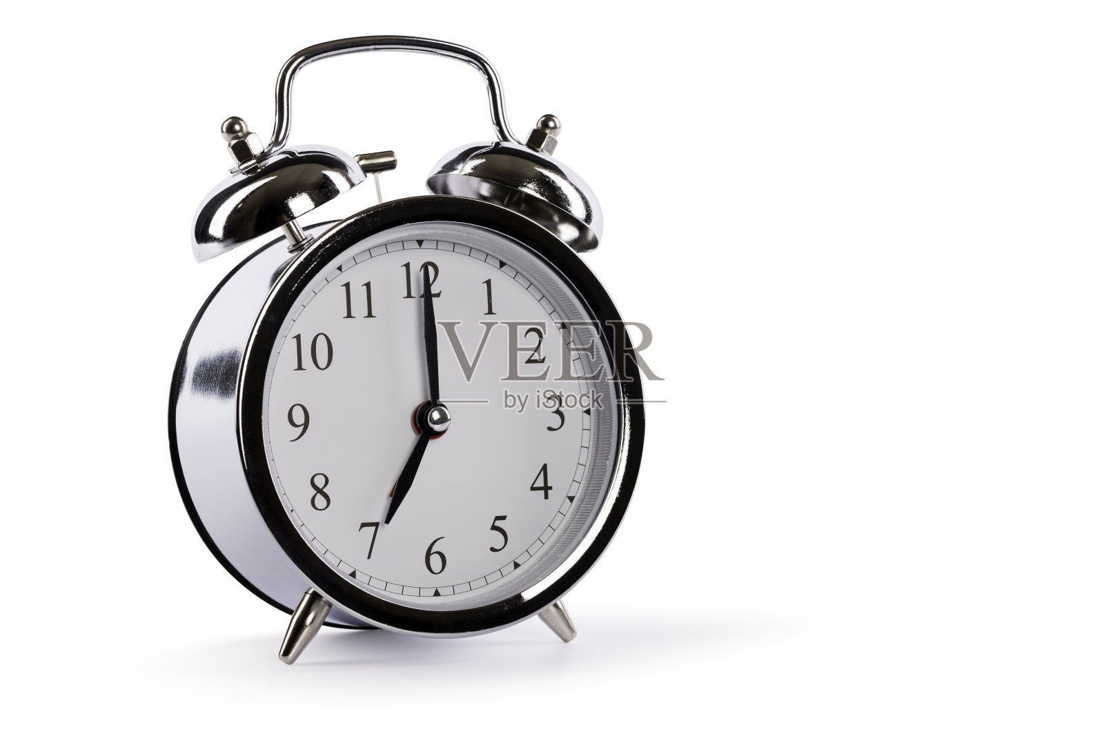 闹钟(剪切路径)照片摄影图片