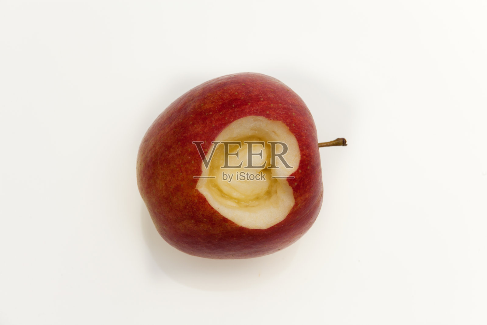 心雕成一个苹果照片摄影图片