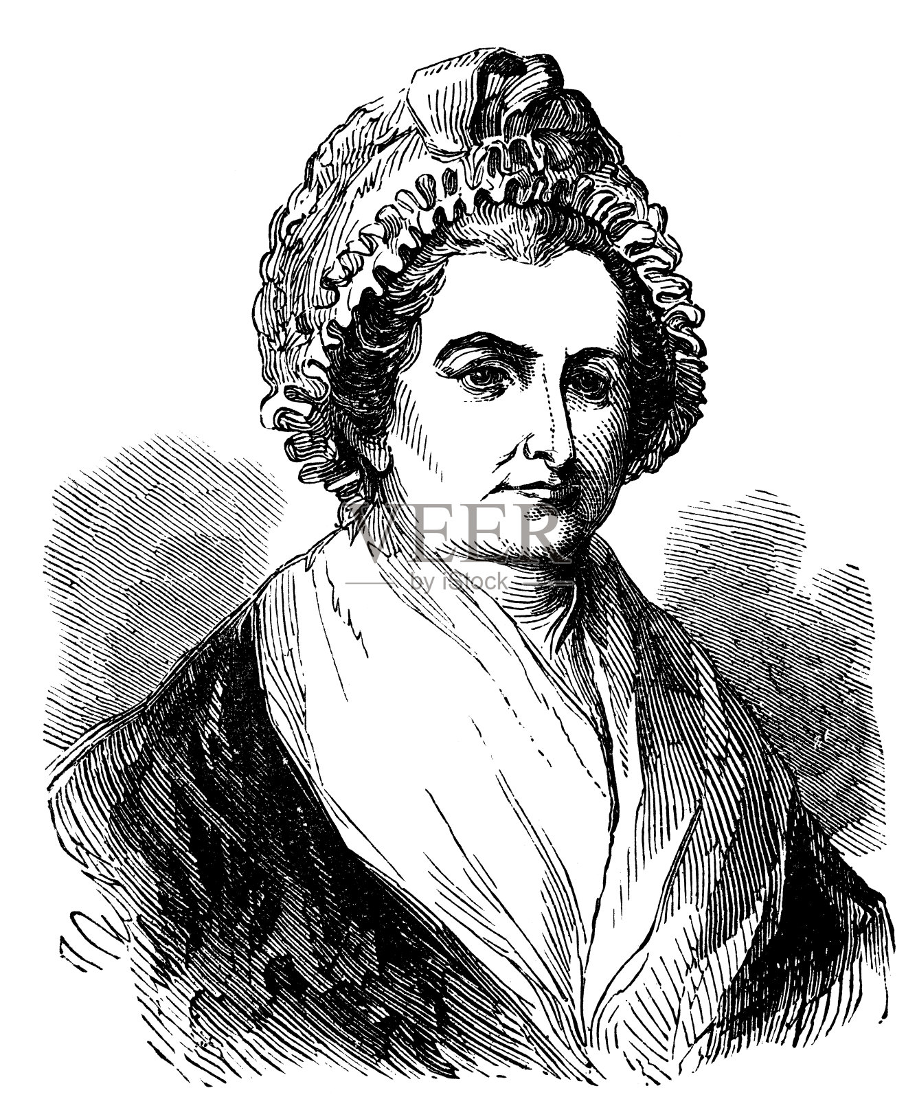 玛莎。华盛顿插画图片素材