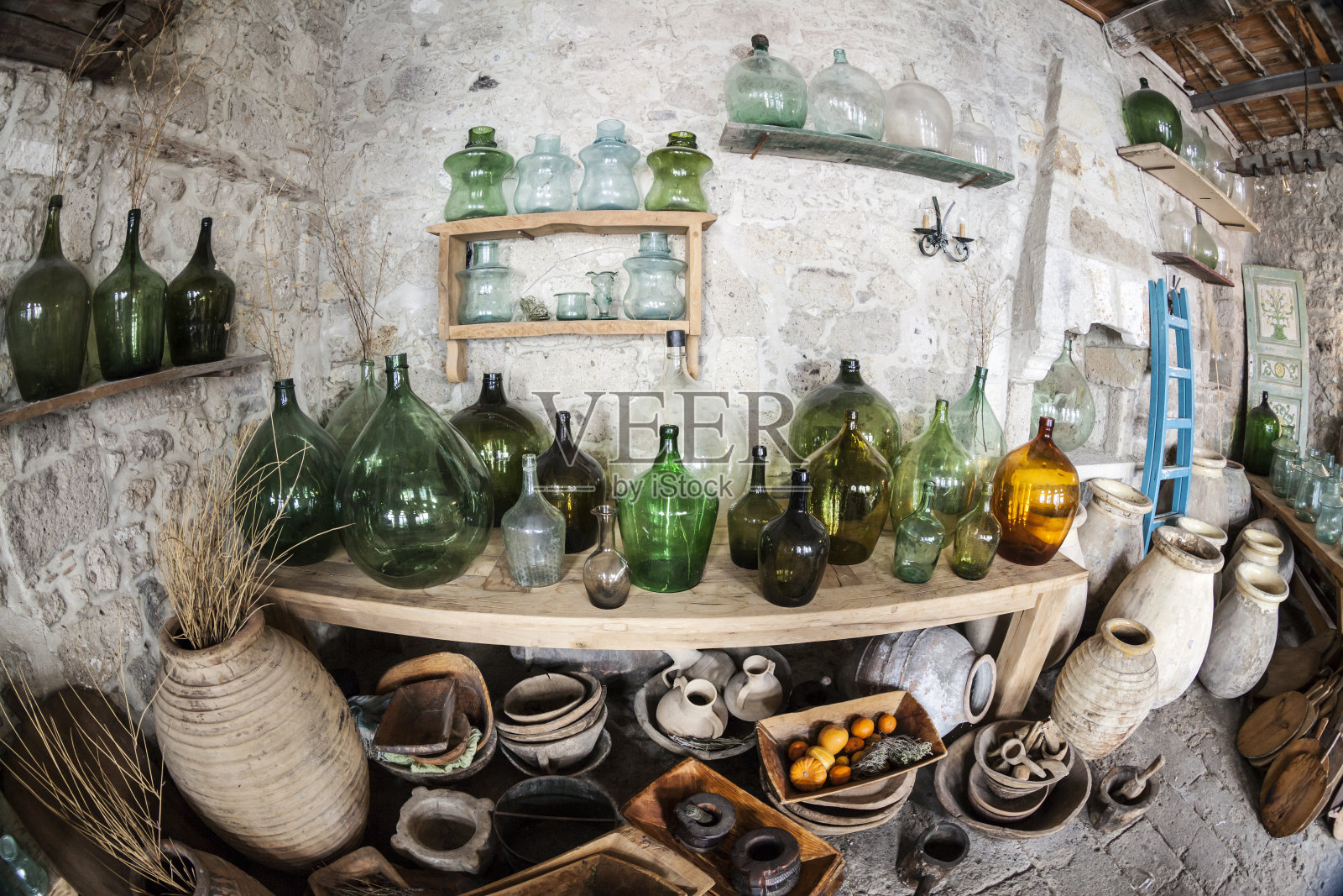 传统古董店照片摄影图片