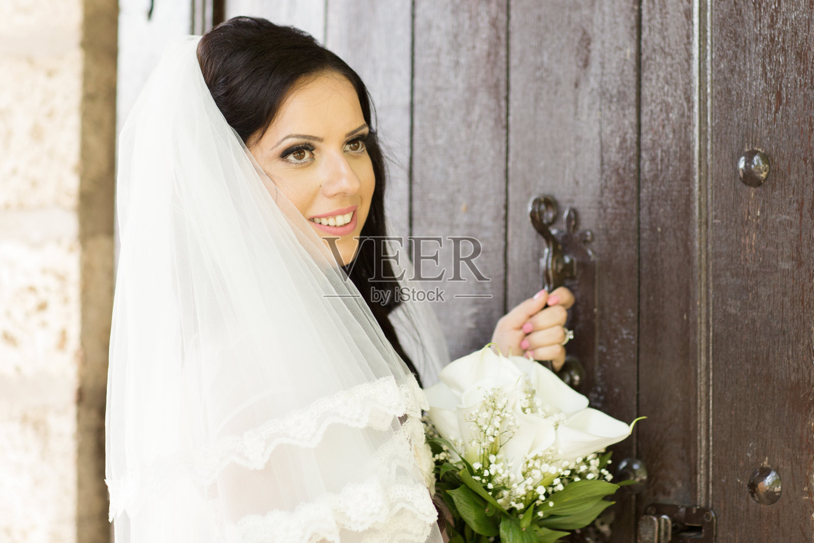 美丽的新娘照片摄影图片