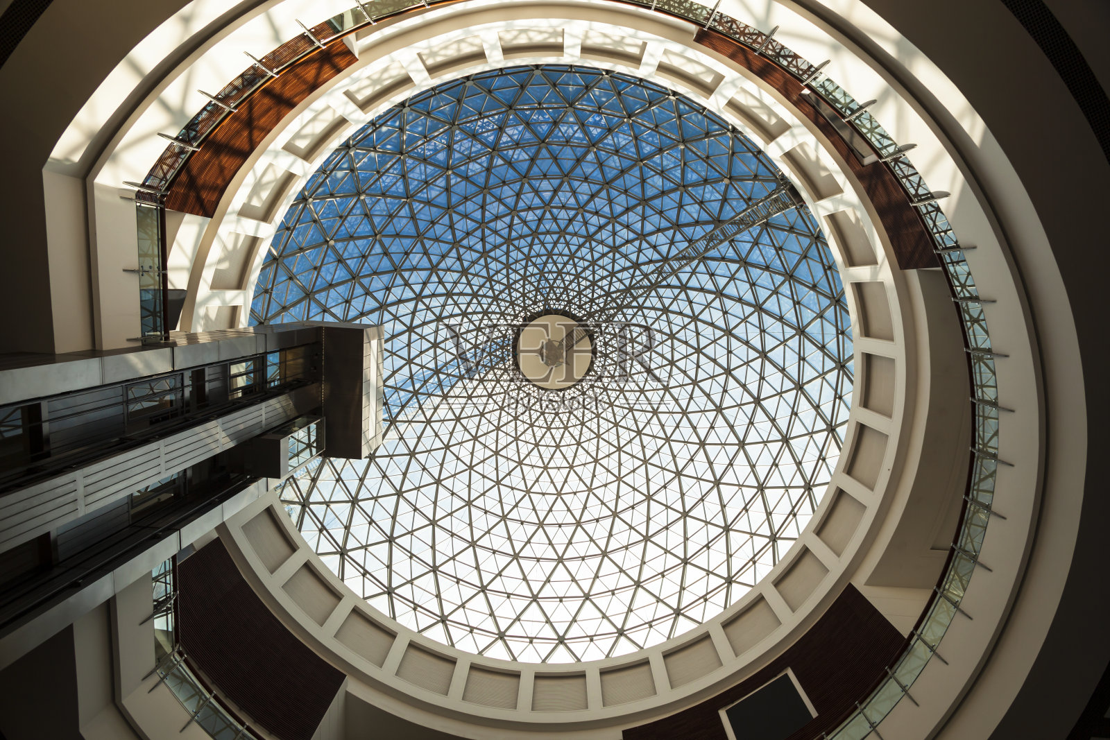 土耳其安卡拉潘多拉购物中心的现代复杂建筑照片摄影图片