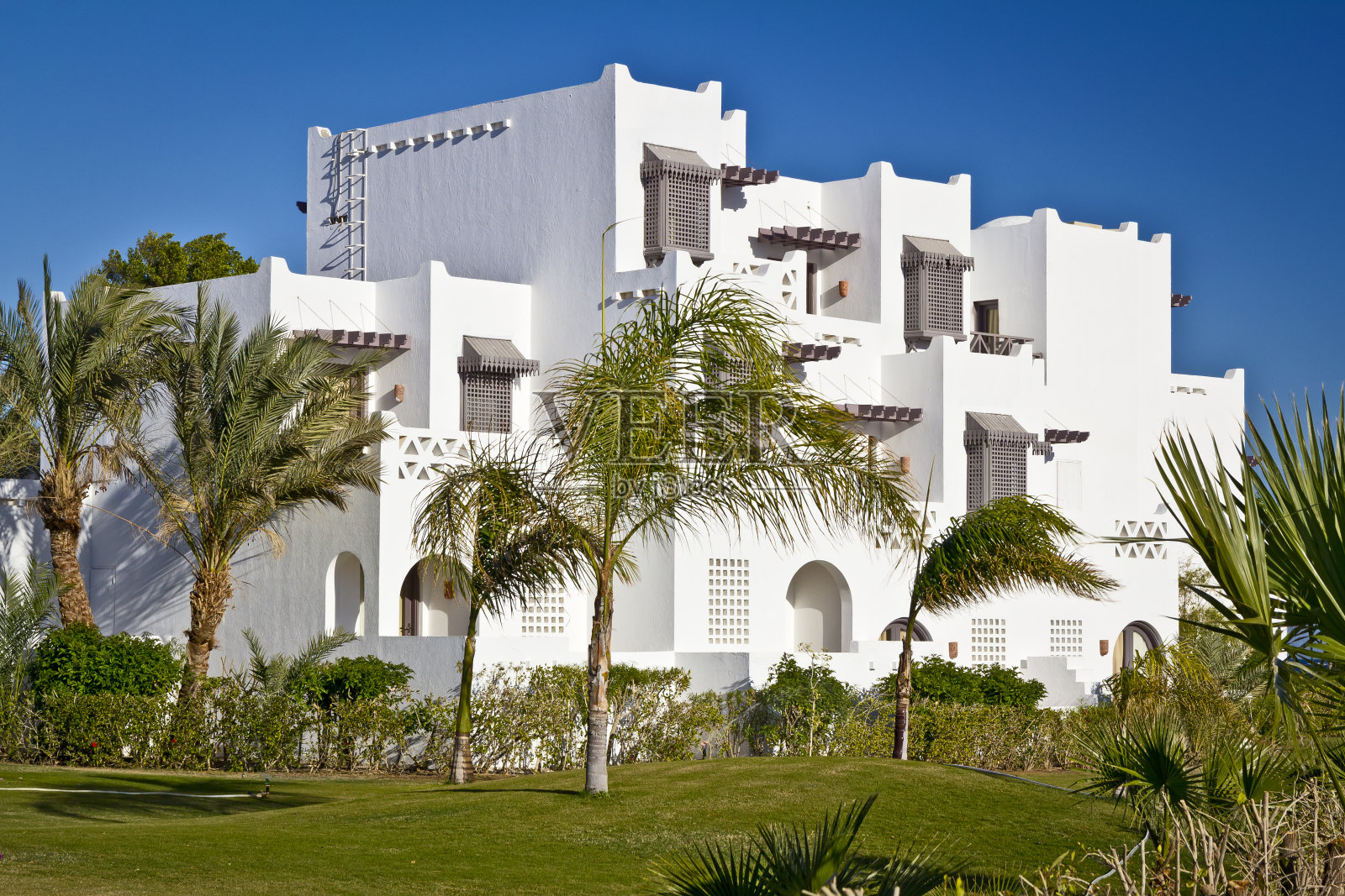 阿拉伯风格度假公寓照片摄影图片