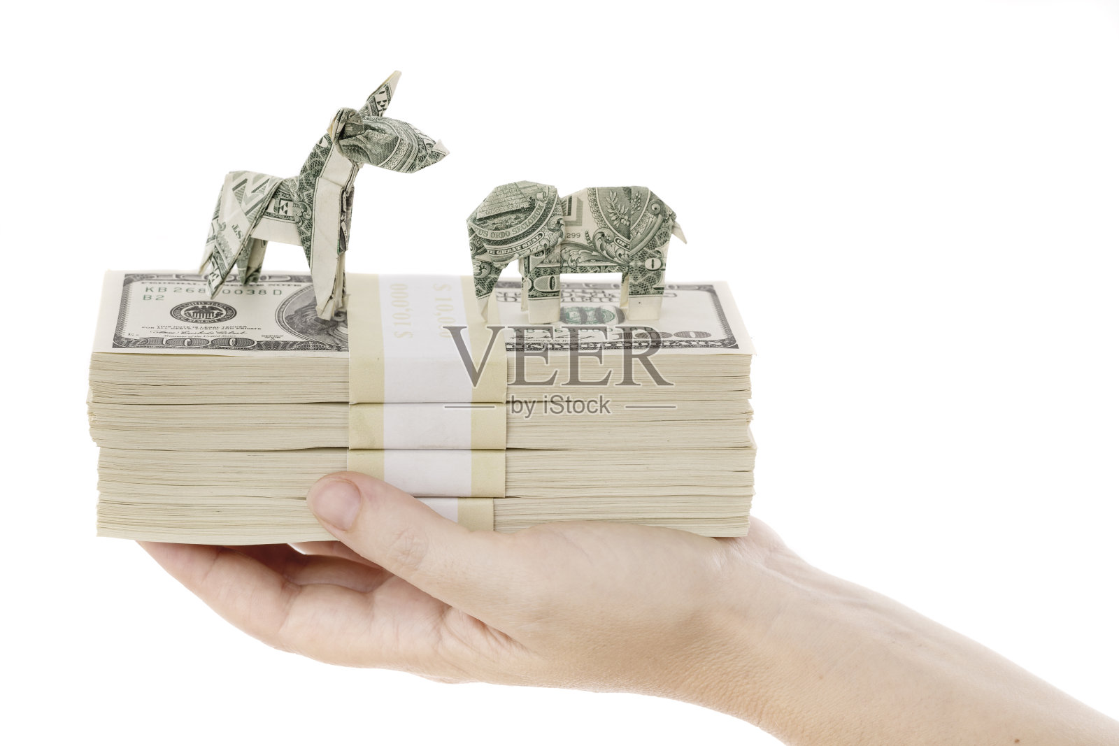 民主党和共和党的财政状况照片摄影图片