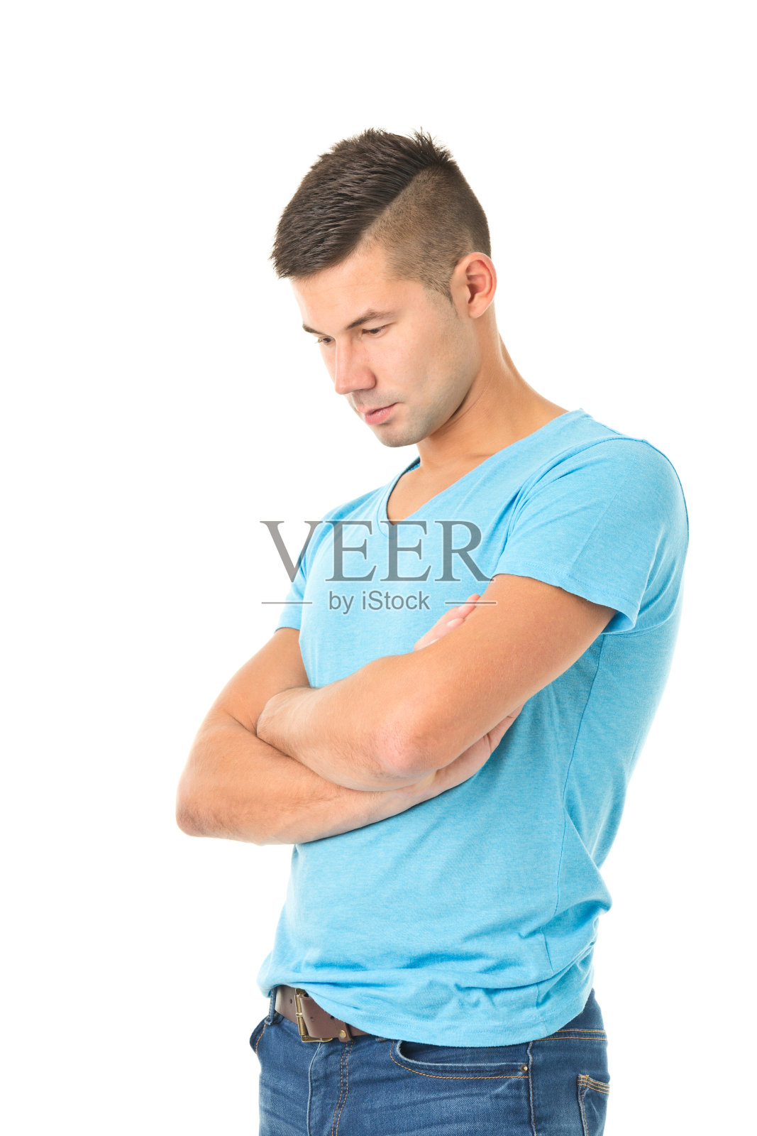 年轻英俊的男人照片摄影图片