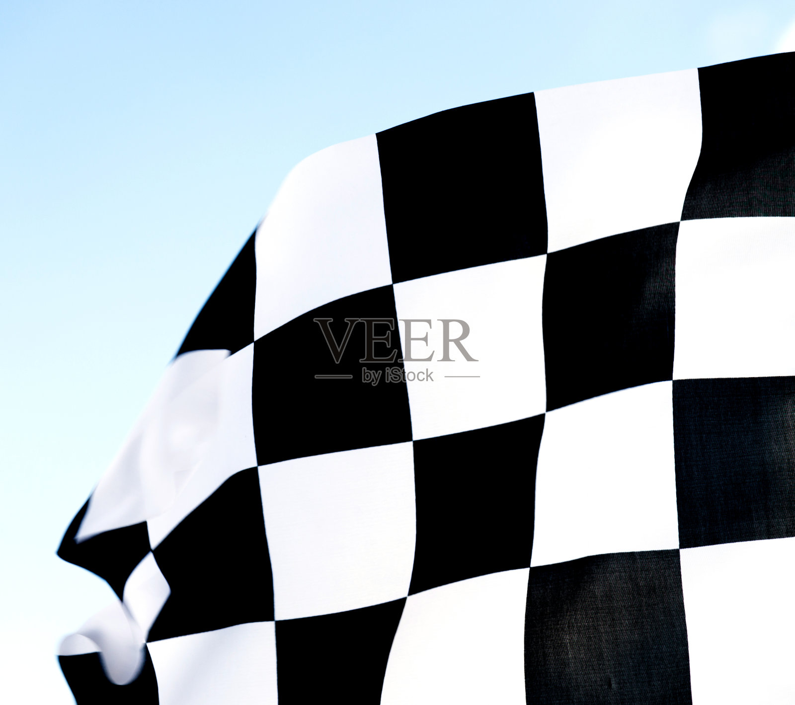 方格旗照片摄影图片