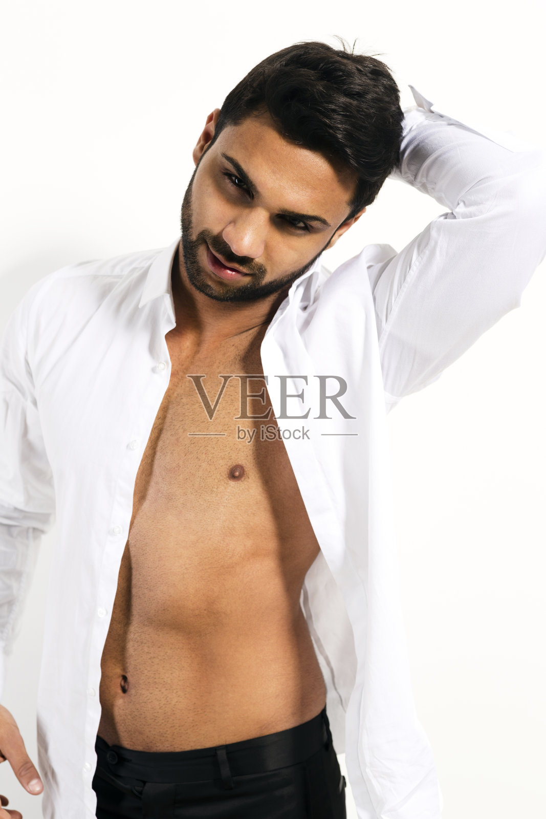 有吸引力的男人照片摄影图片