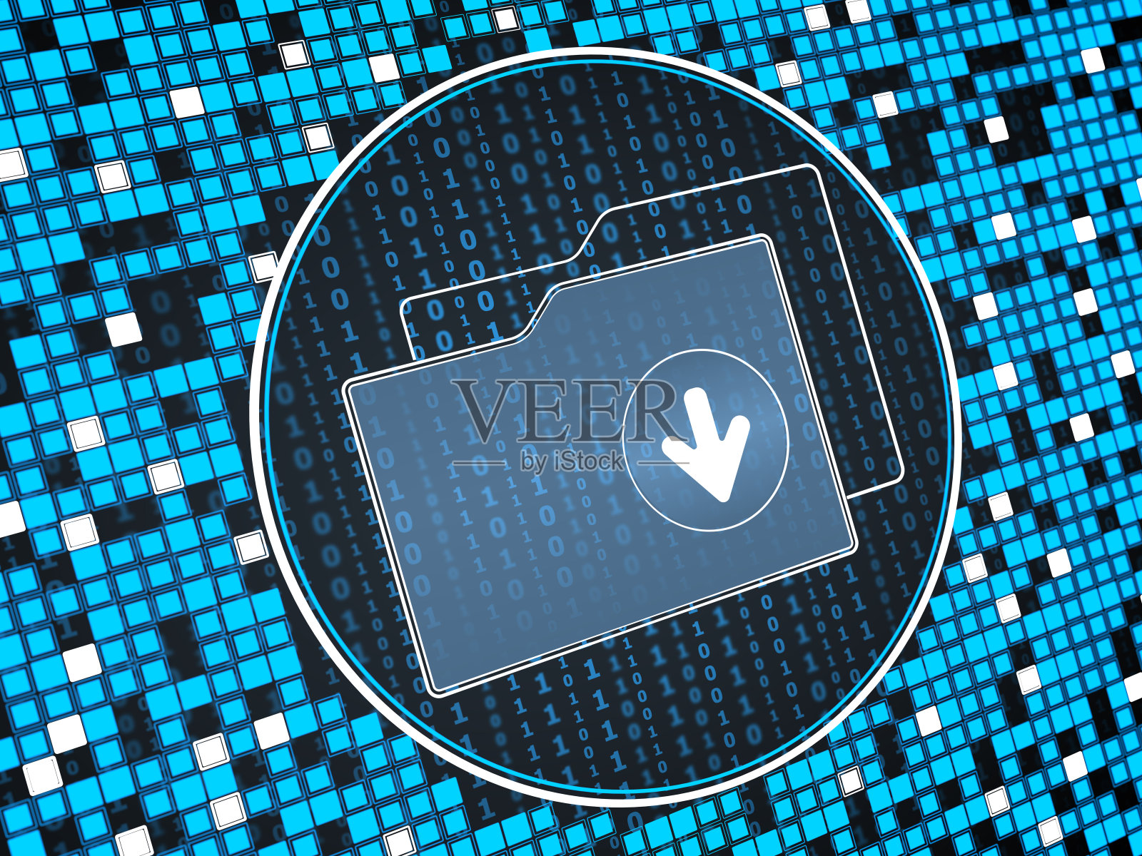 下载文件备份插画图片素材