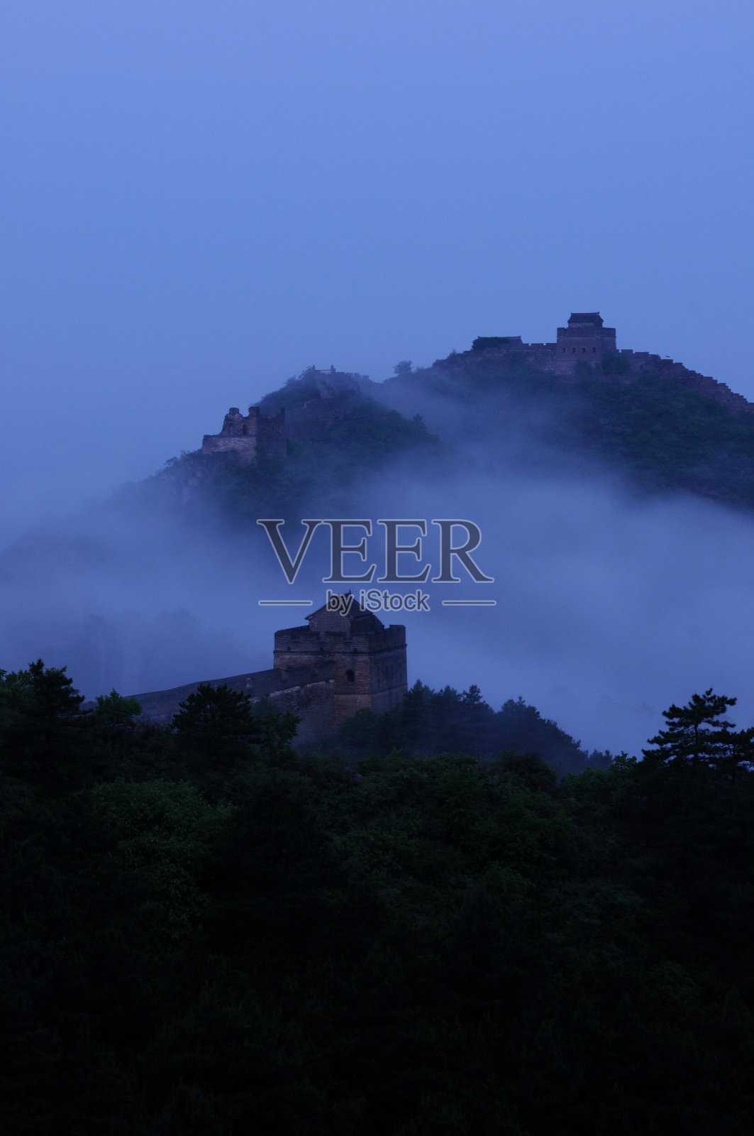 金山岭长城照片摄影图片