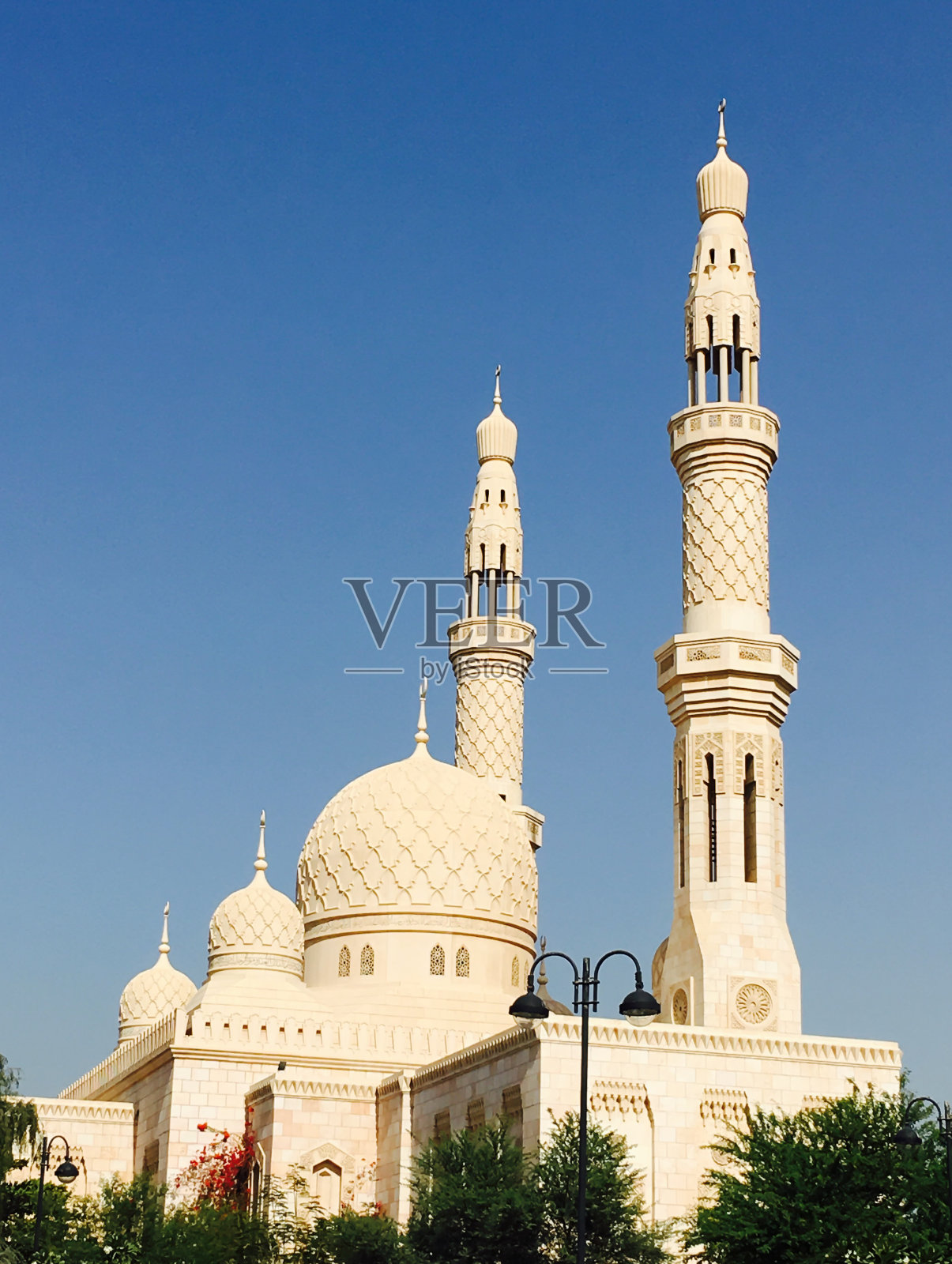 阿联酋迪拜清真寺照片摄影图片