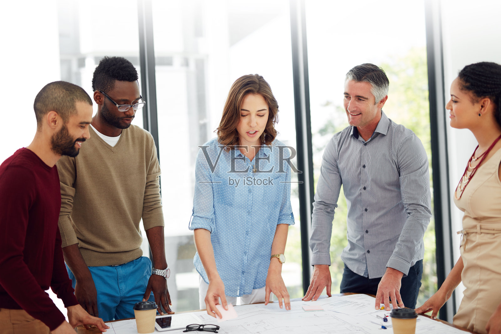 我们正在一次一个蓝图地改变世界照片摄影图片