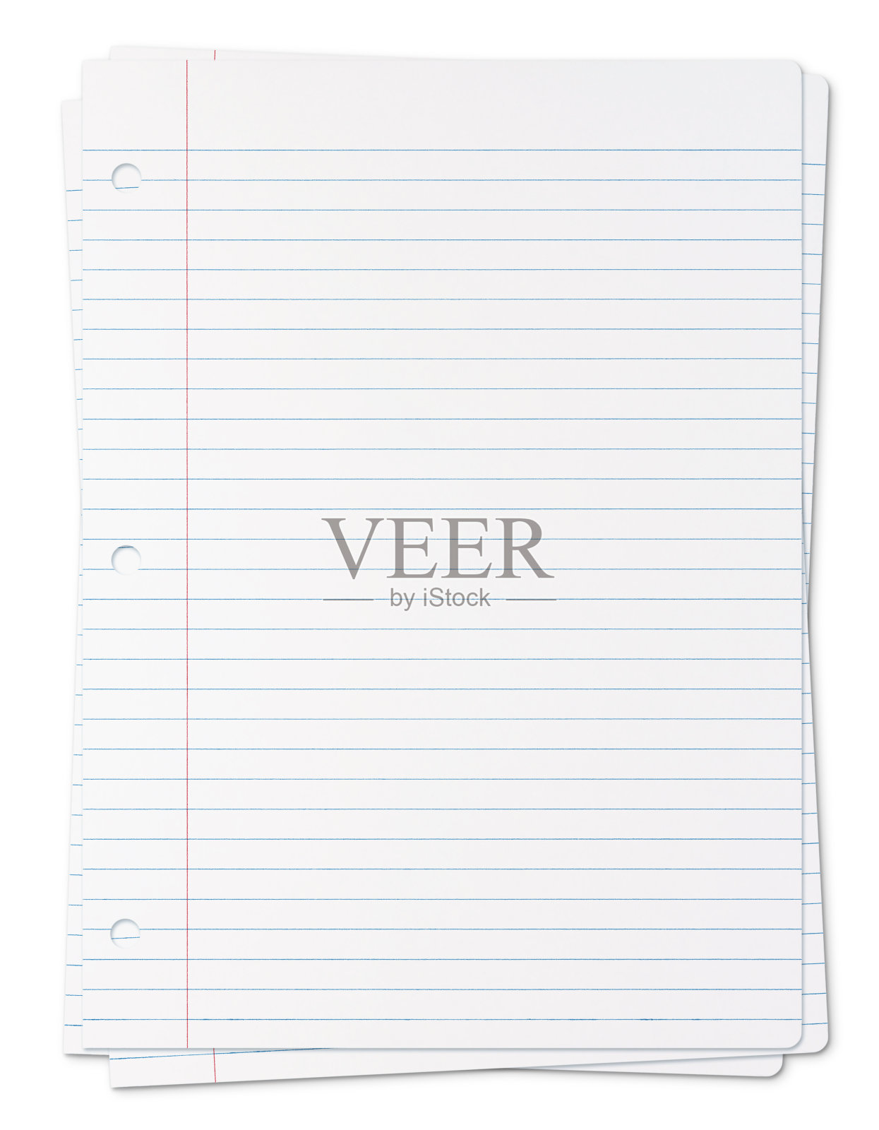 一堆横格纸照片摄影图片