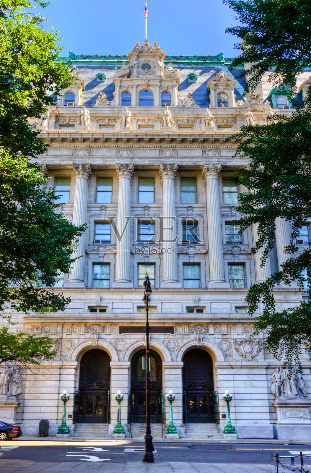 纽约，代理法庭。照片摄影图片