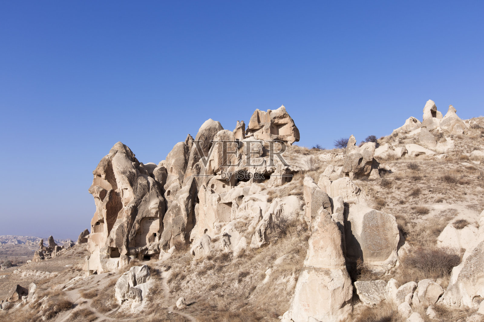 卡帕多西亚露天博物馆照片摄影图片