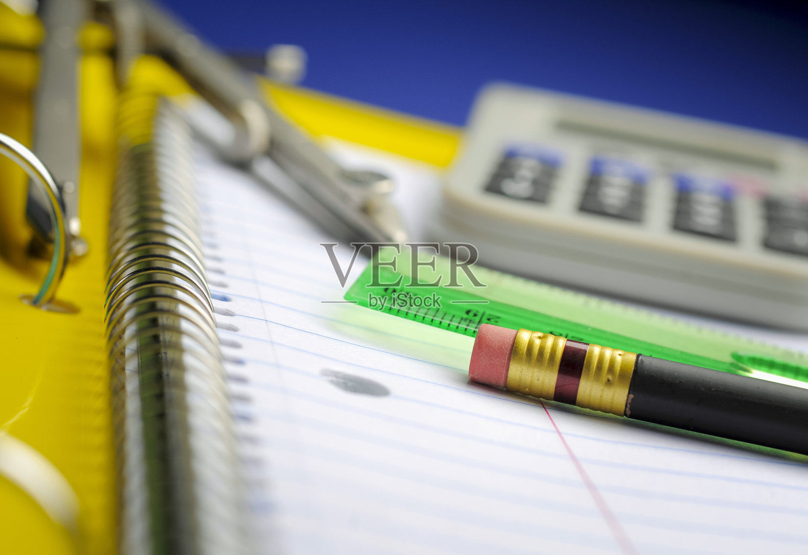 数学课笔记照片摄影图片