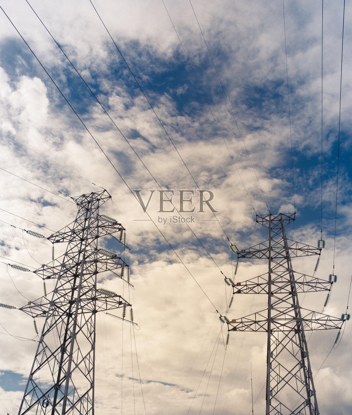 输电杆塔照片摄影图片