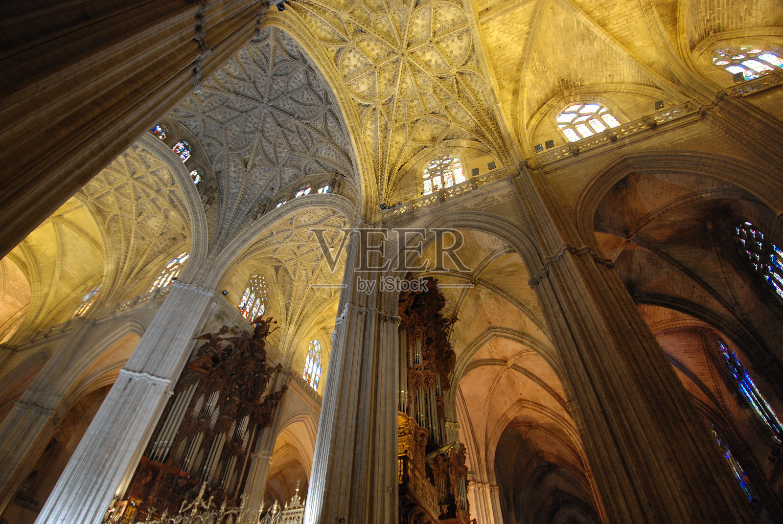 西班牙塞维利亚圣母主教座堂照片摄影图片