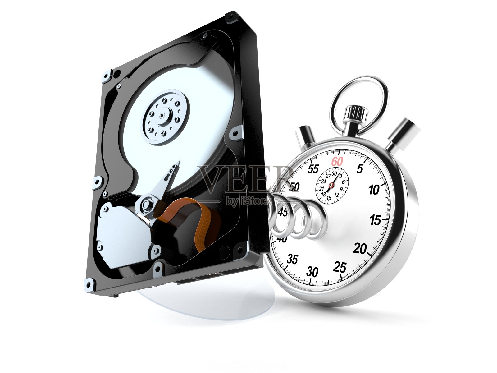 快速的硬盘照片摄影图片