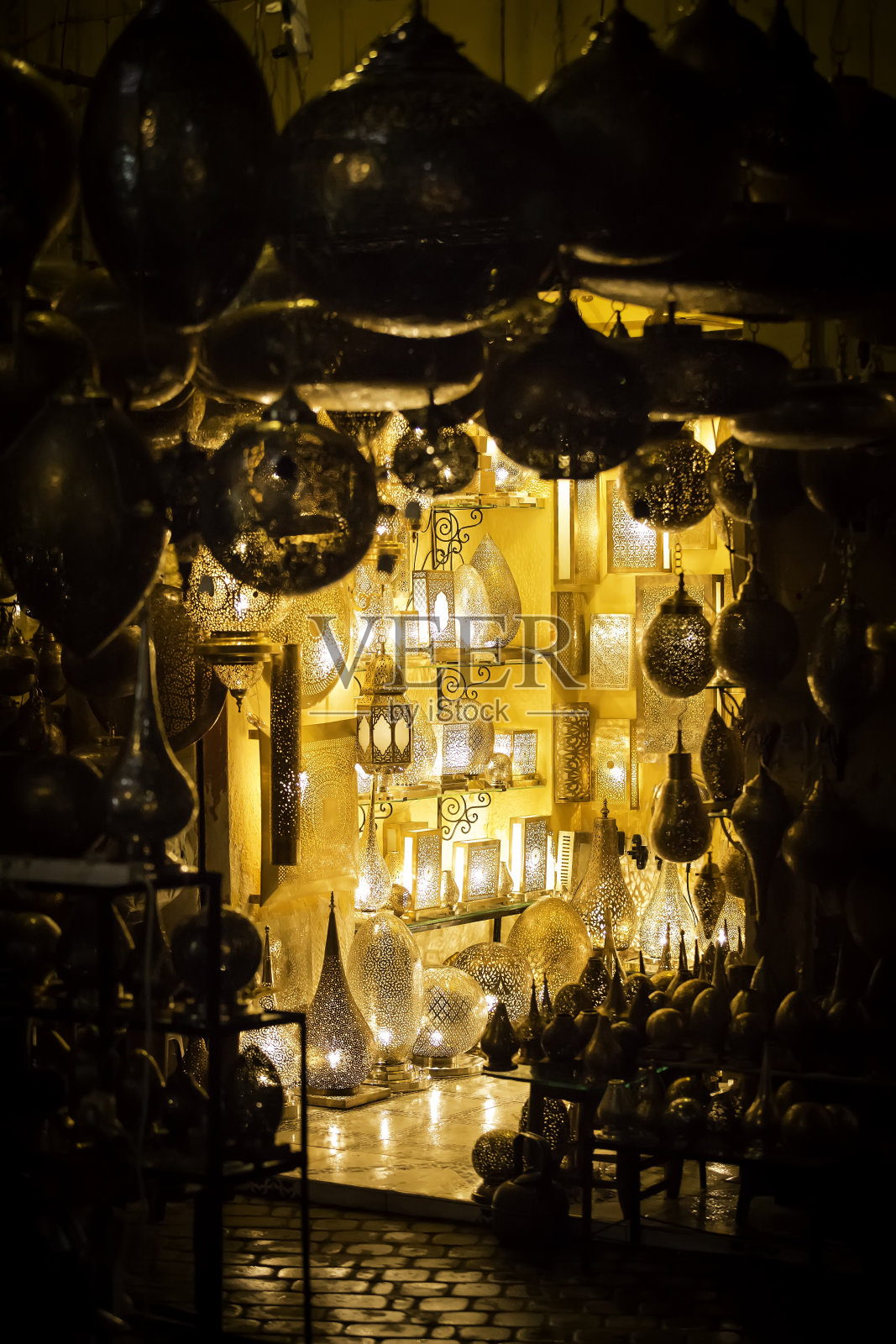 彩色的灯照片摄影图片