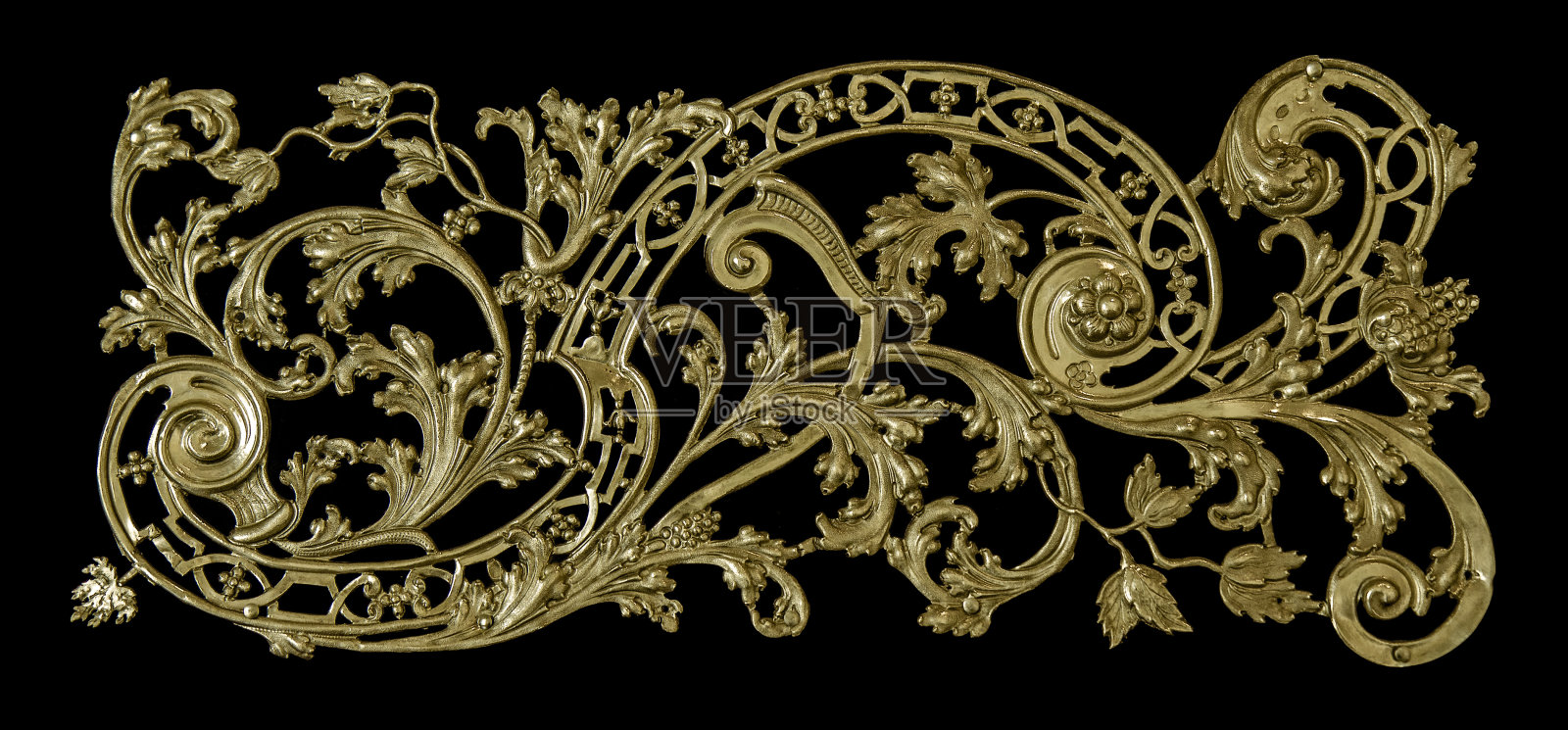 金色的装饰照片摄影图片