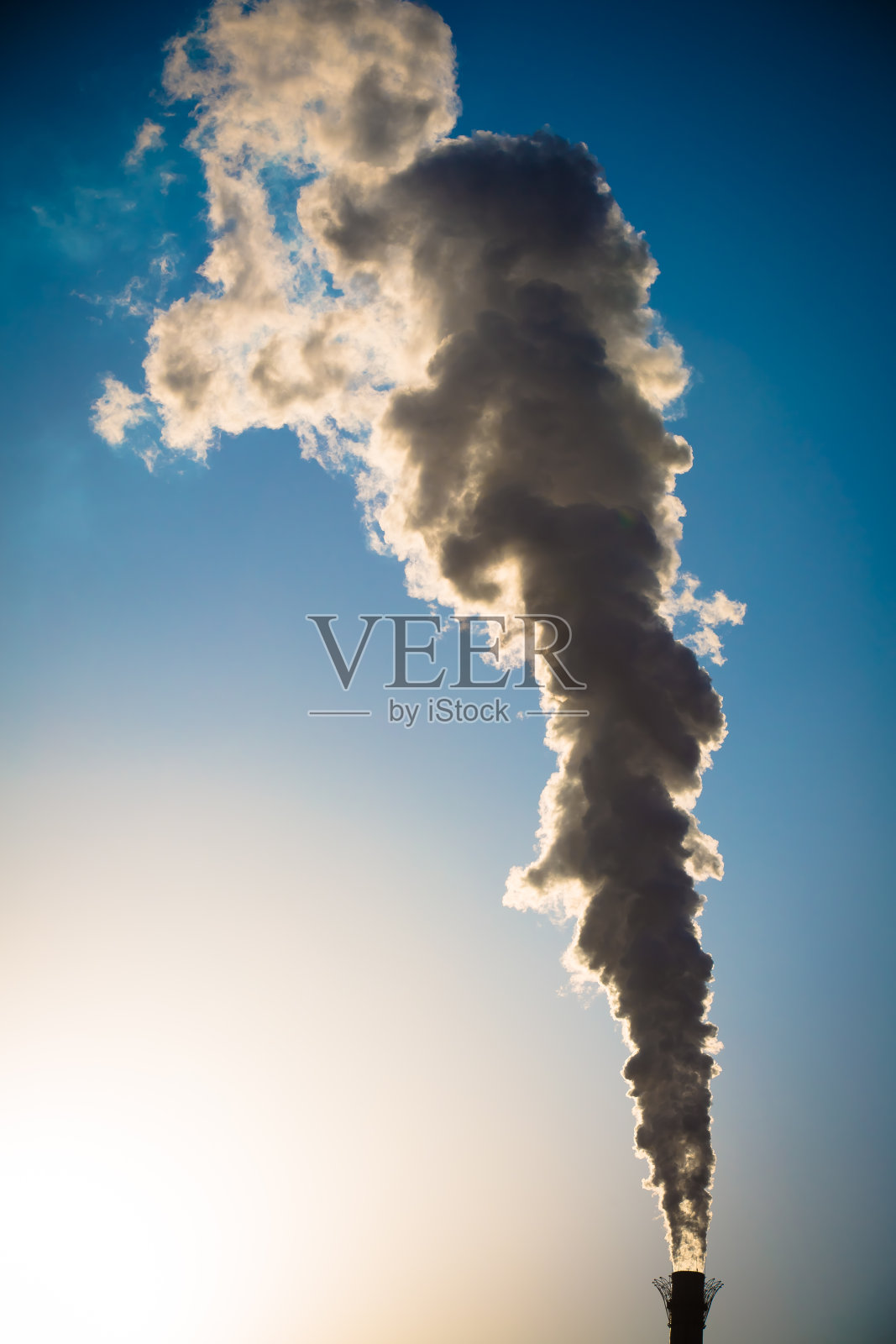 烟从工厂照片摄影图片