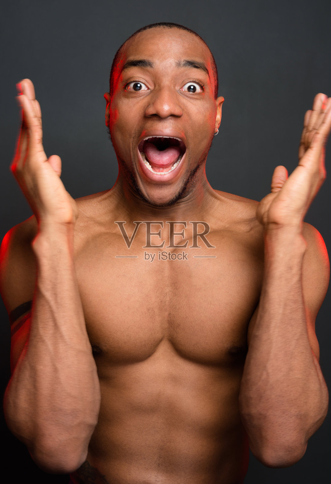 大喊大叫照片摄影图片