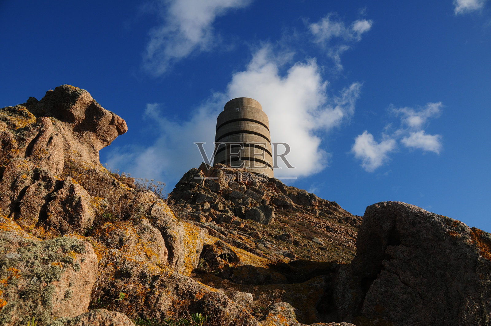 英国泽西岛的兰德斯照片摄影图片