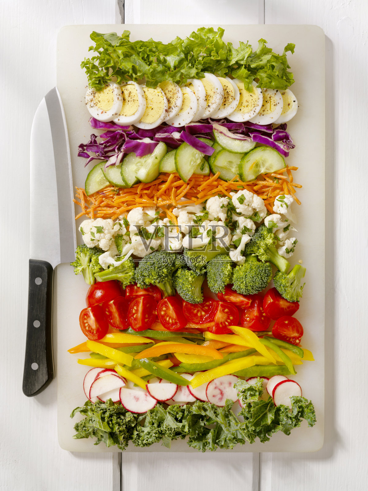 新鲜的沙拉配料照片摄影图片