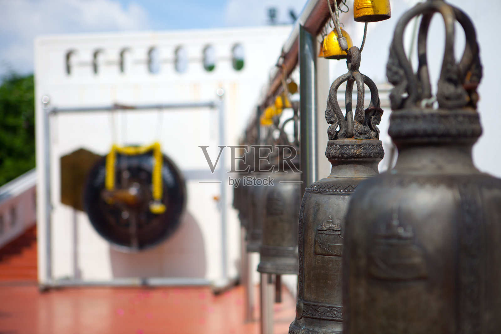 萨吉特寺的钟照片摄影图片