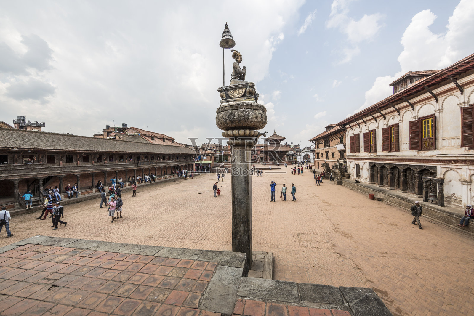 尼泊尔巴克塔普尔杜巴广场照片摄影图片