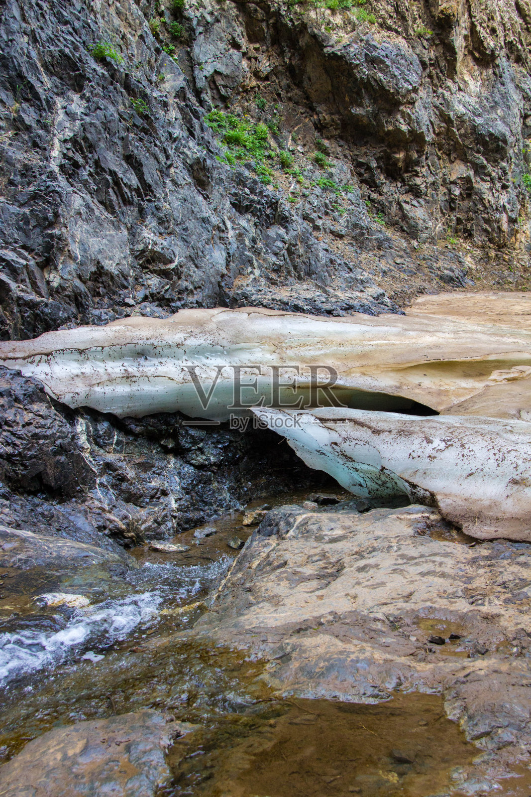 蒙古:约林冰原照片摄影图片