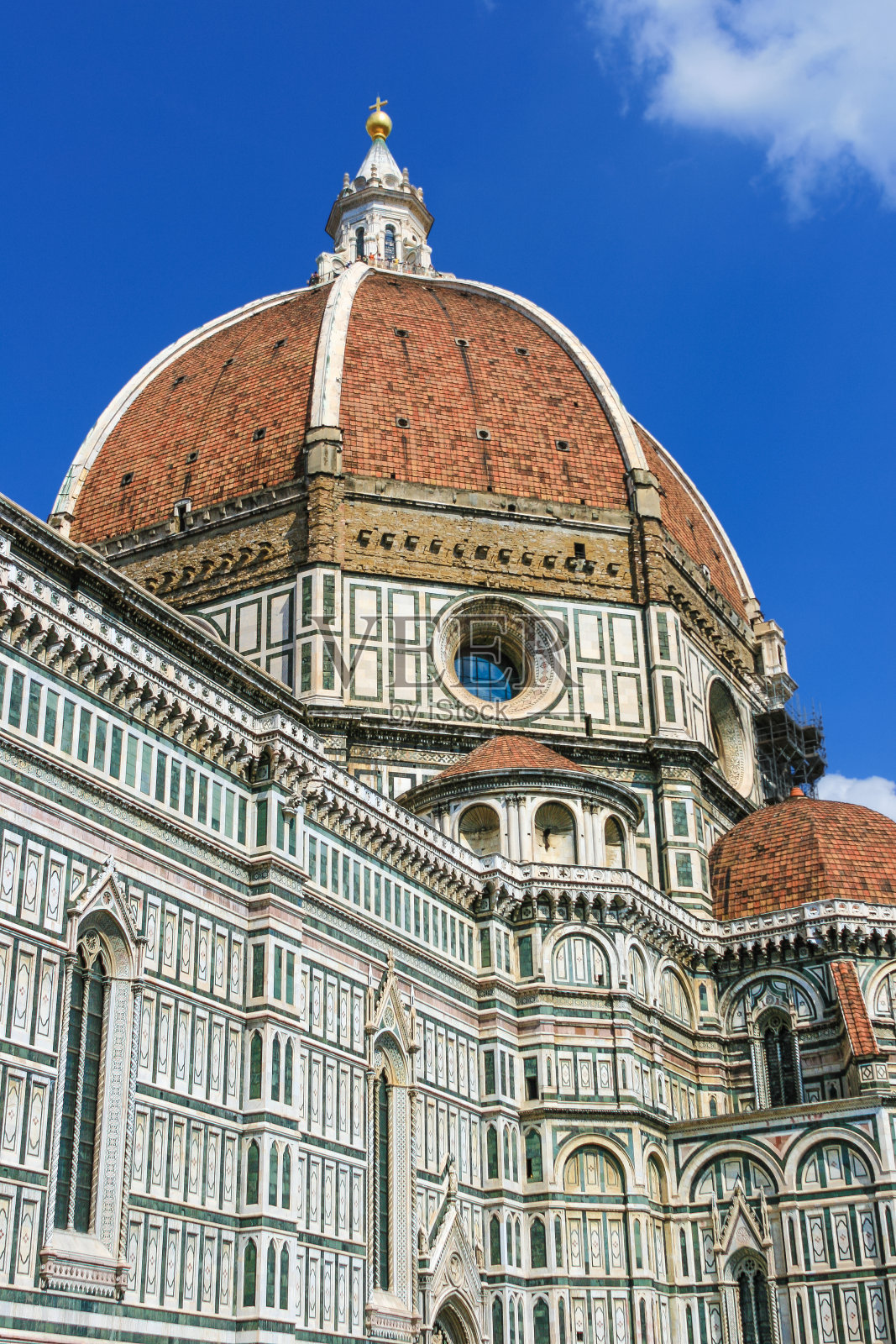 佛罗伦萨大教堂(大教堂或佛罗伦萨大教堂)，意大利佛罗伦萨。照片摄影图片