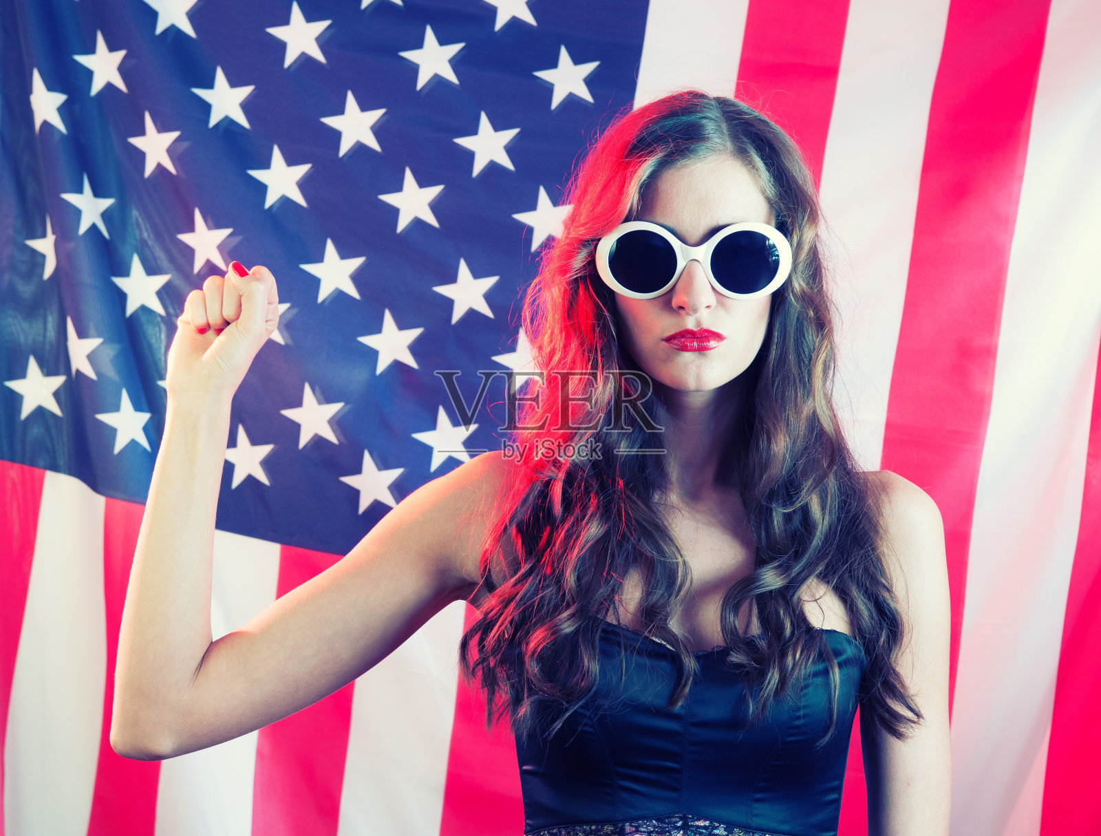 女性肖像照片摄影图片