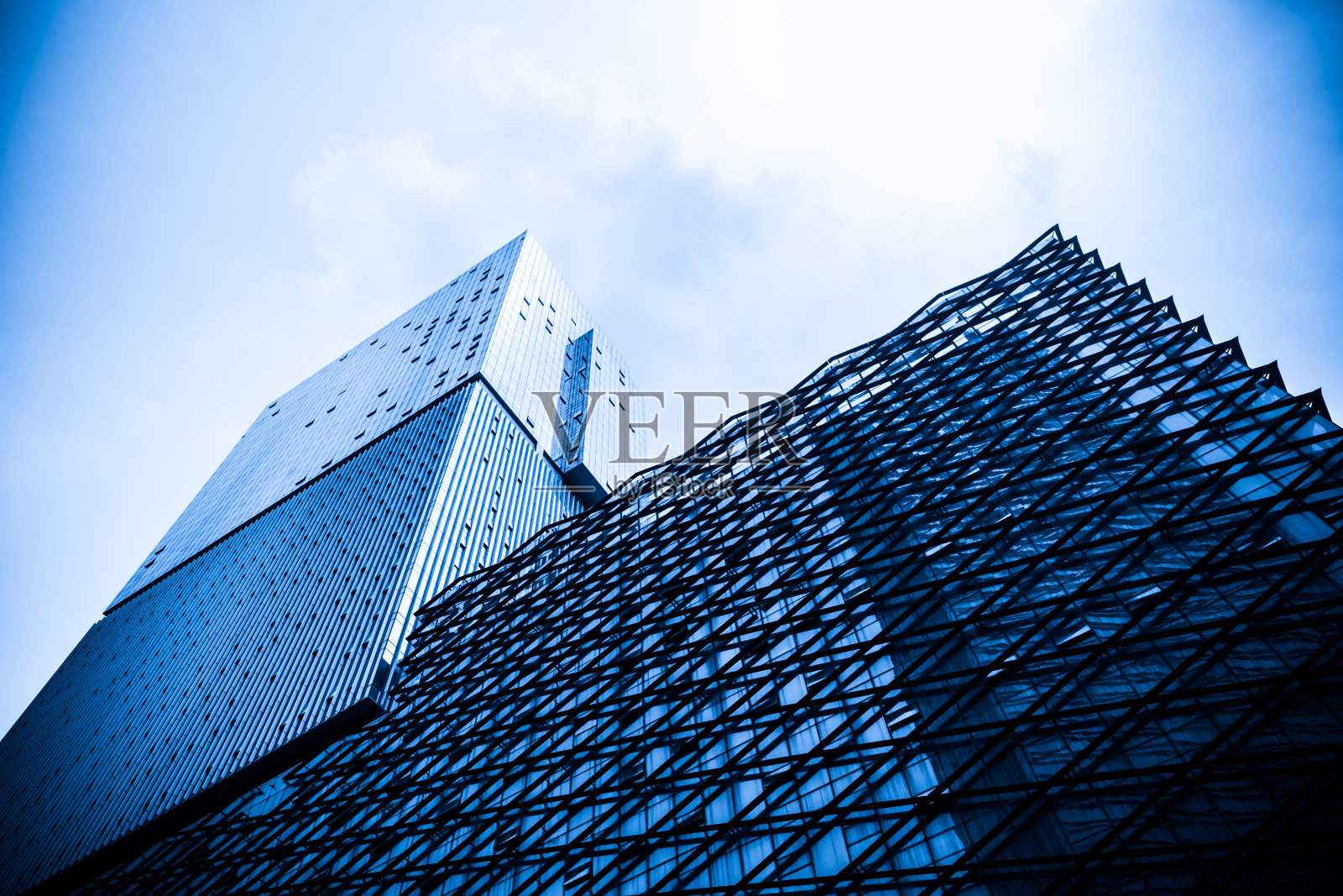 城市摩天大楼立面照片摄影图片