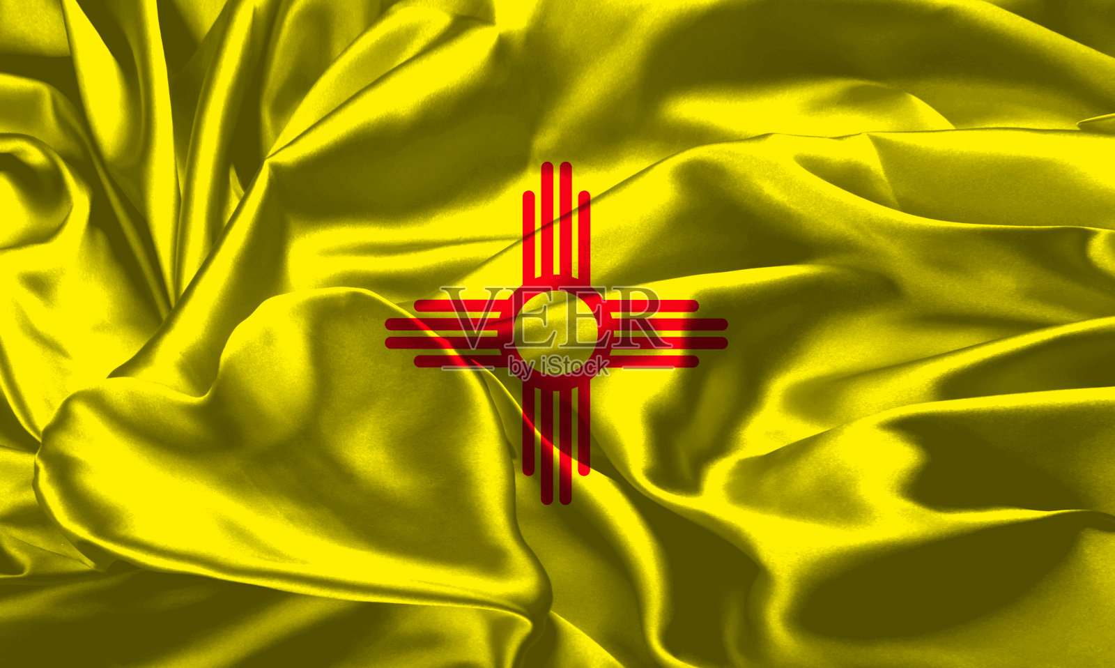 美国新墨西哥州旗照片摄影图片