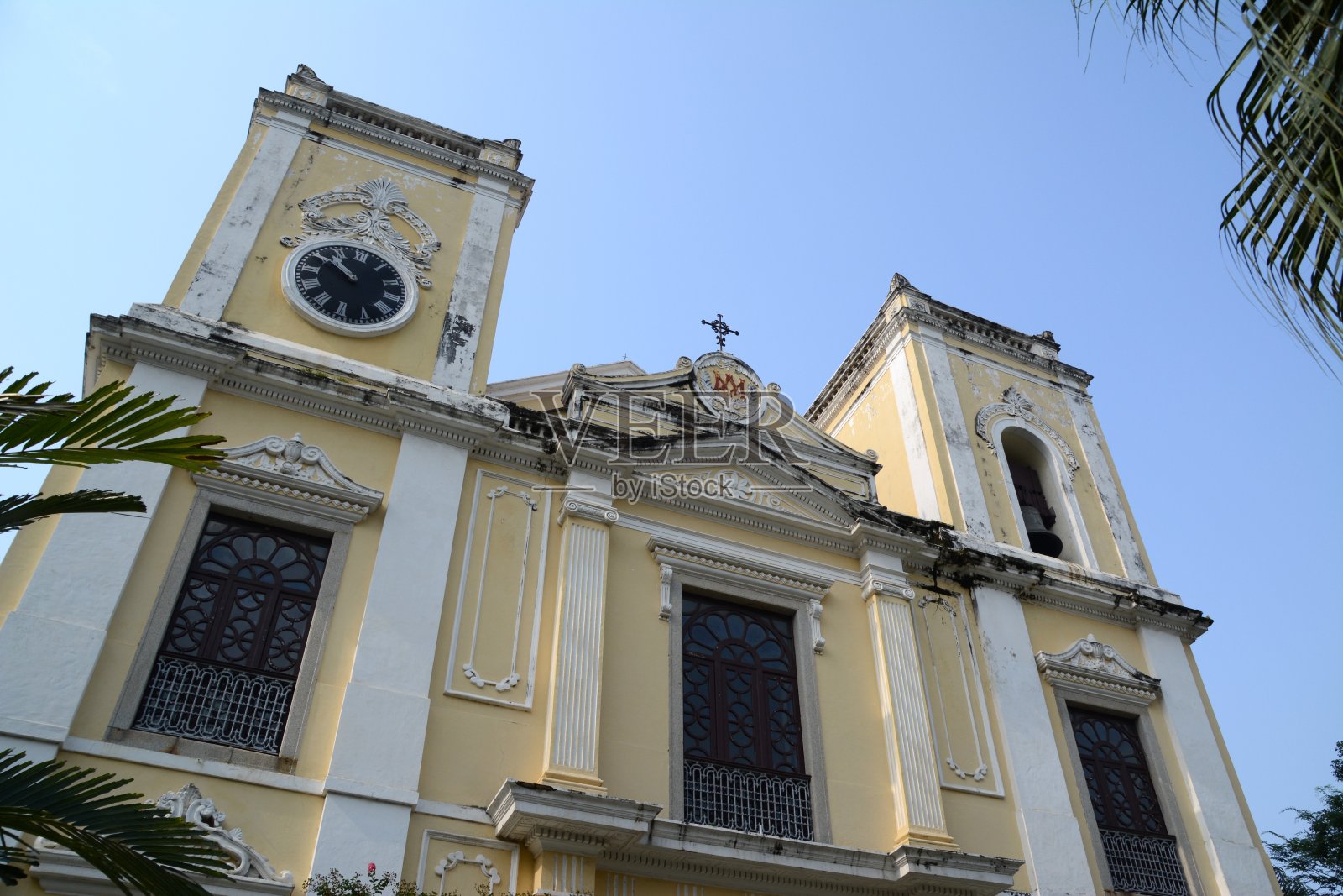 澳门圣罗伦斯教堂照片摄影图片