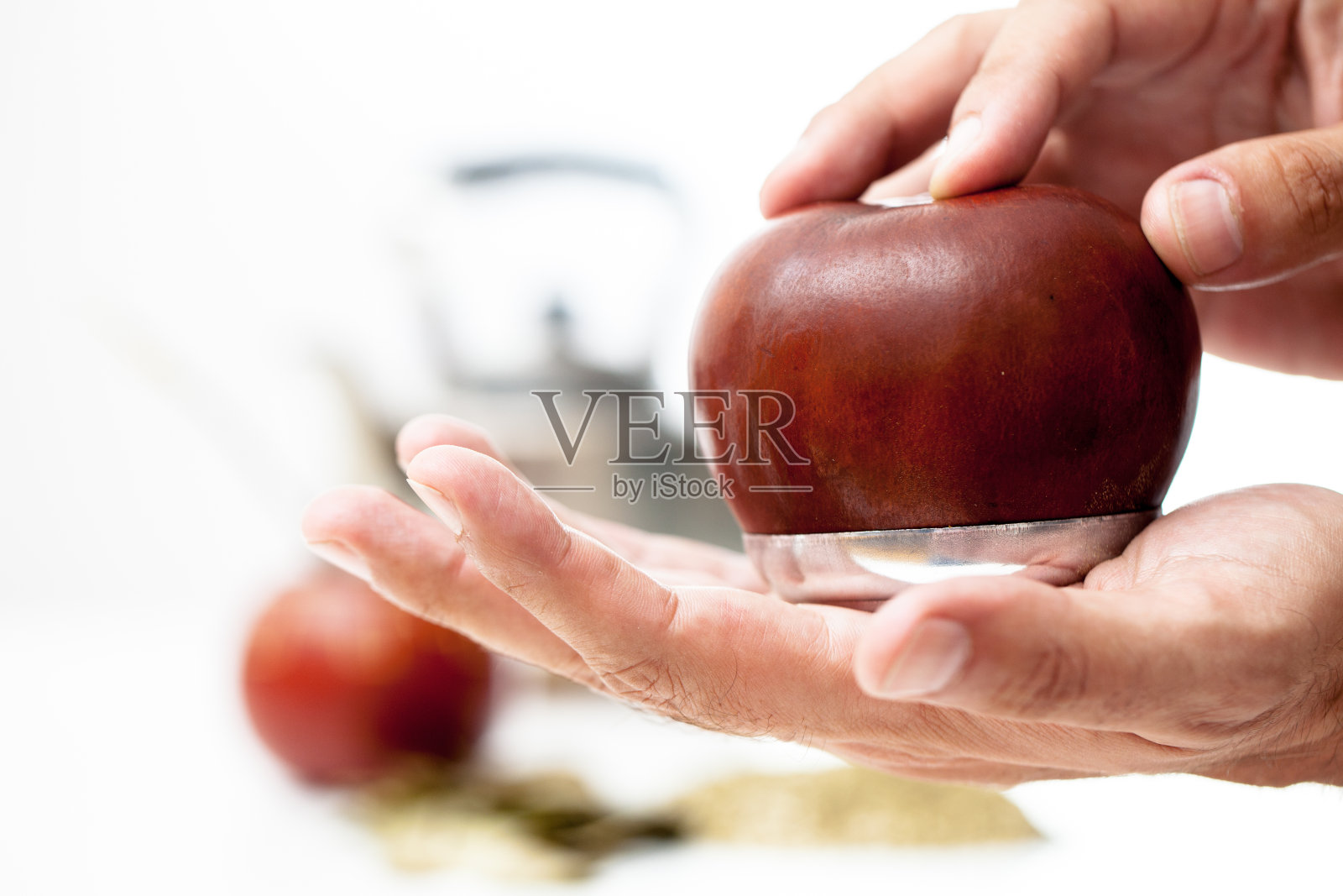 巴拉圭茶饮料准备照片摄影图片