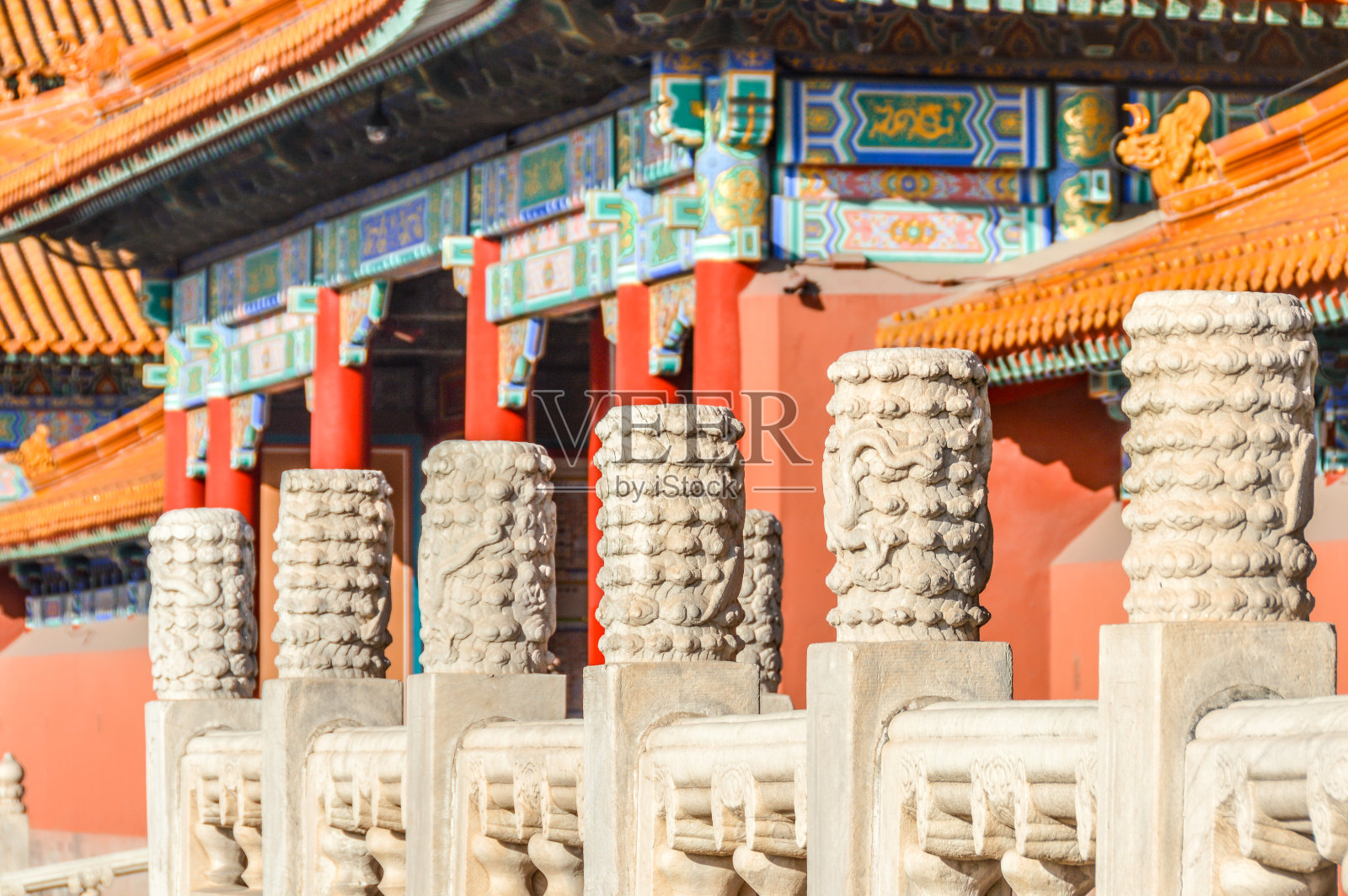 中国北京的紫禁城照片摄影图片