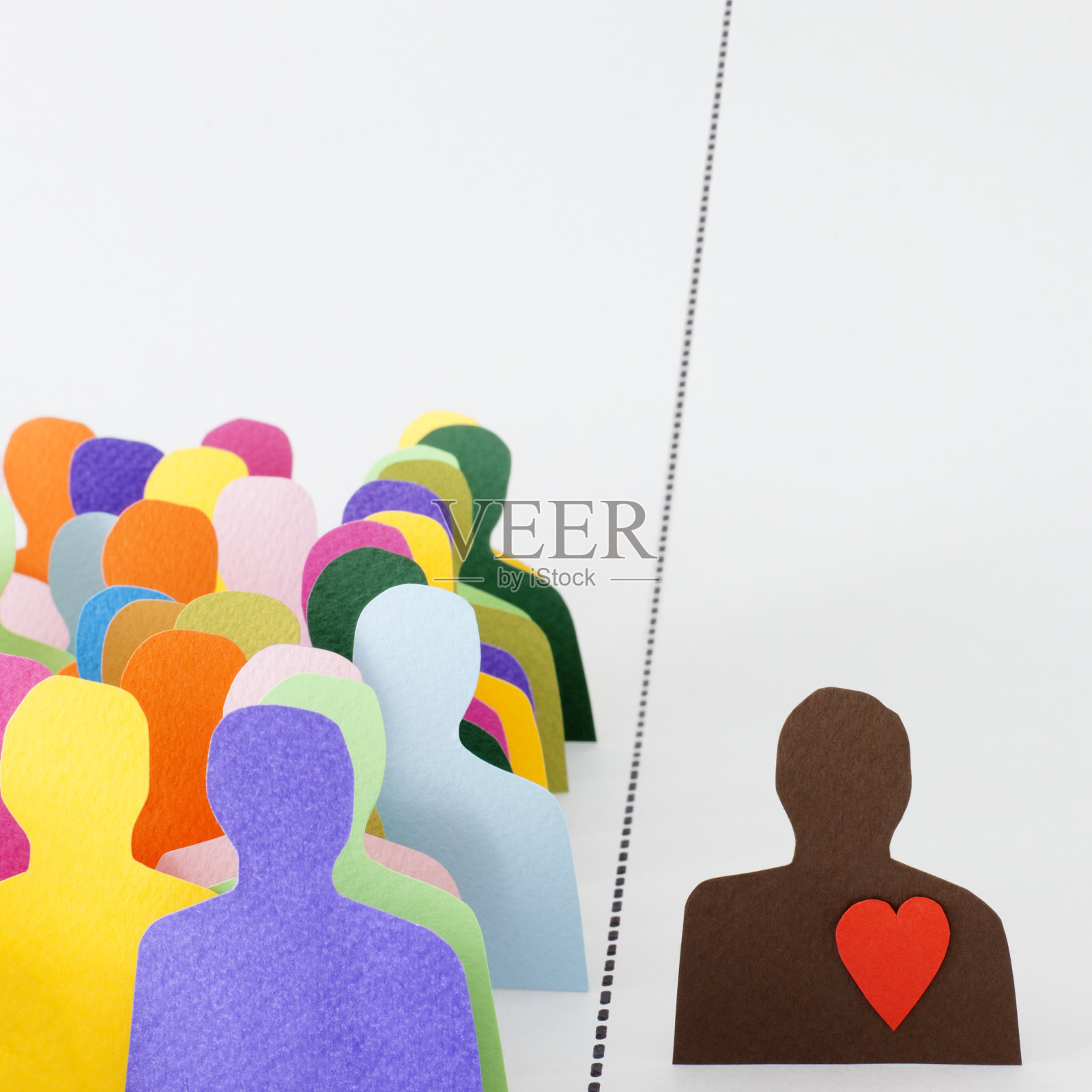 分开的人有一颗心照片摄影图片