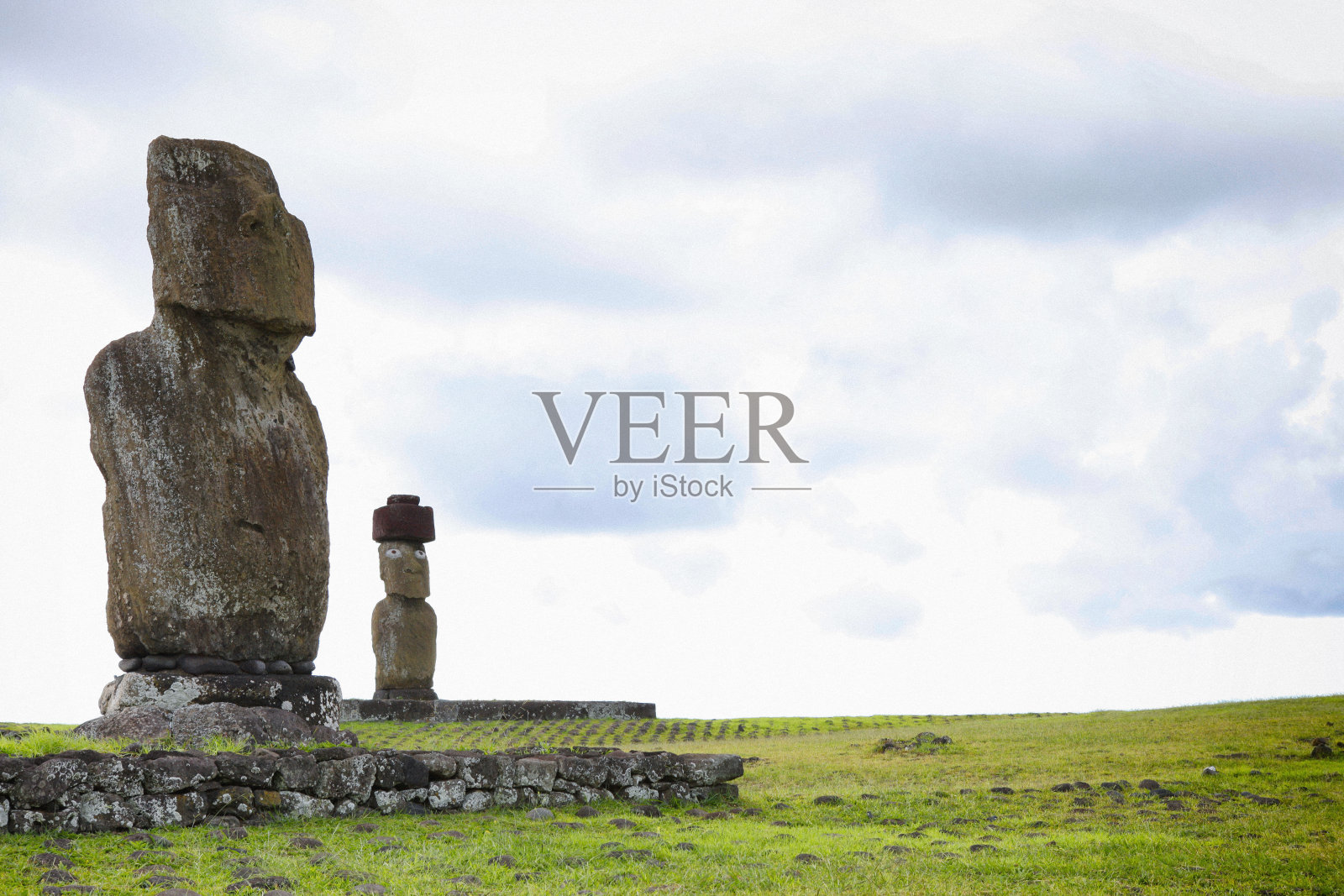 我，智利复活节岛照片摄影图片