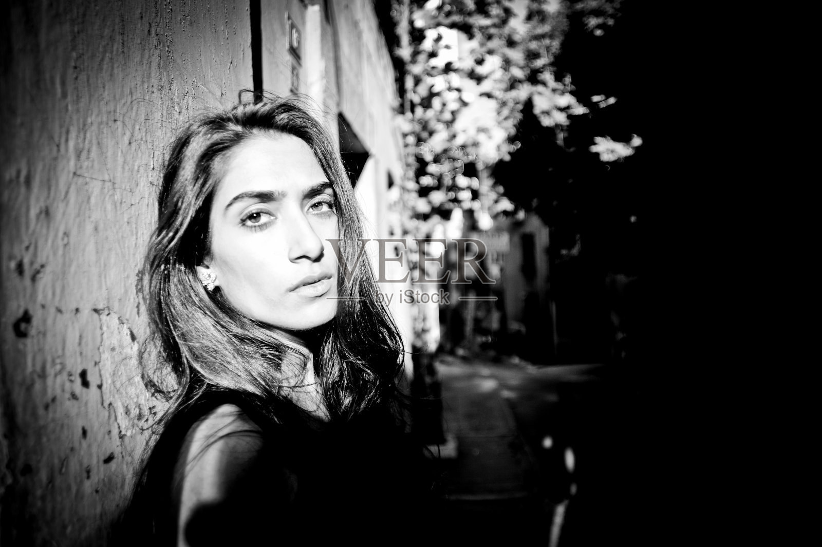 城市的肖像照片摄影图片