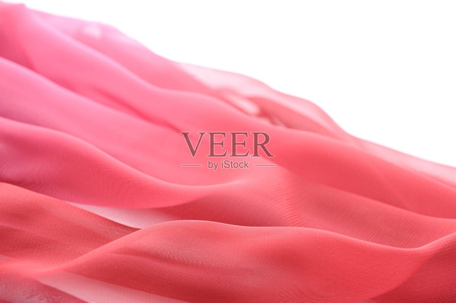 波浪红色面料照片摄影图片