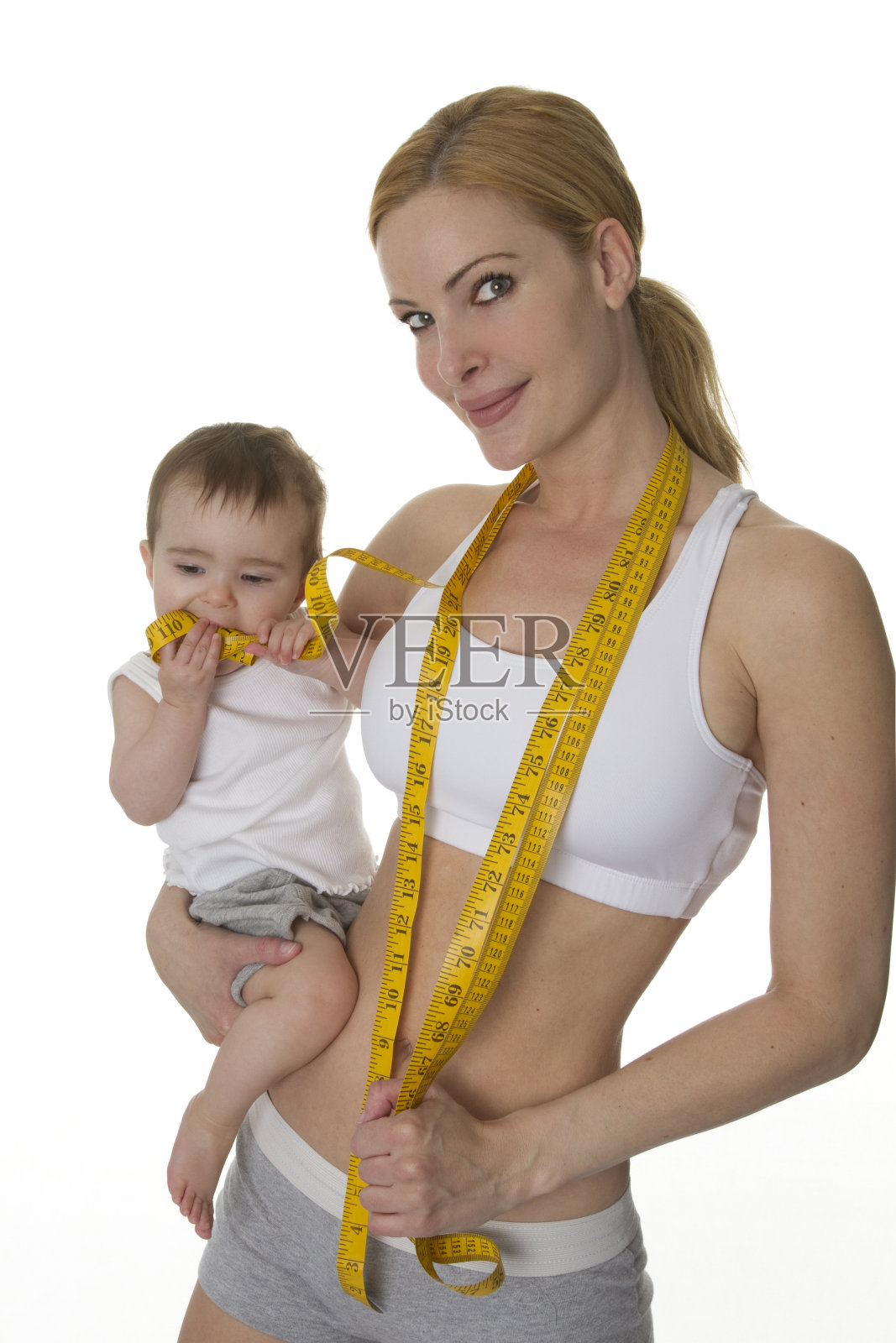 母婴健身队照片摄影图片