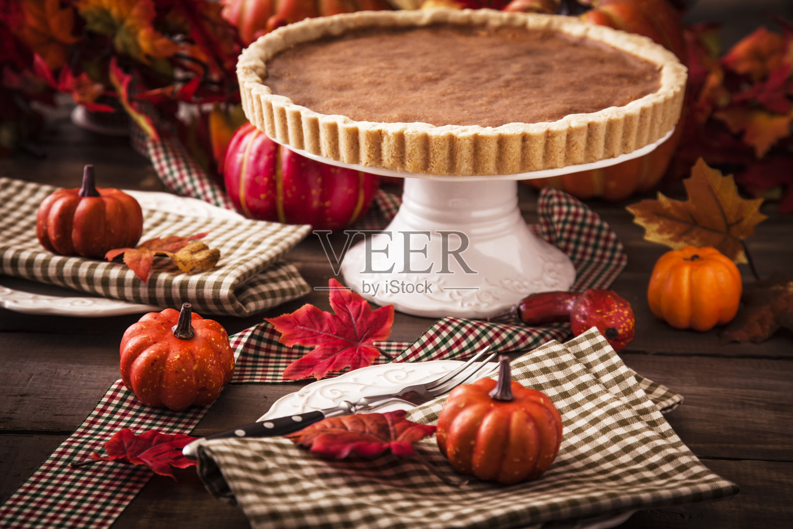 南瓜派照片摄影图片