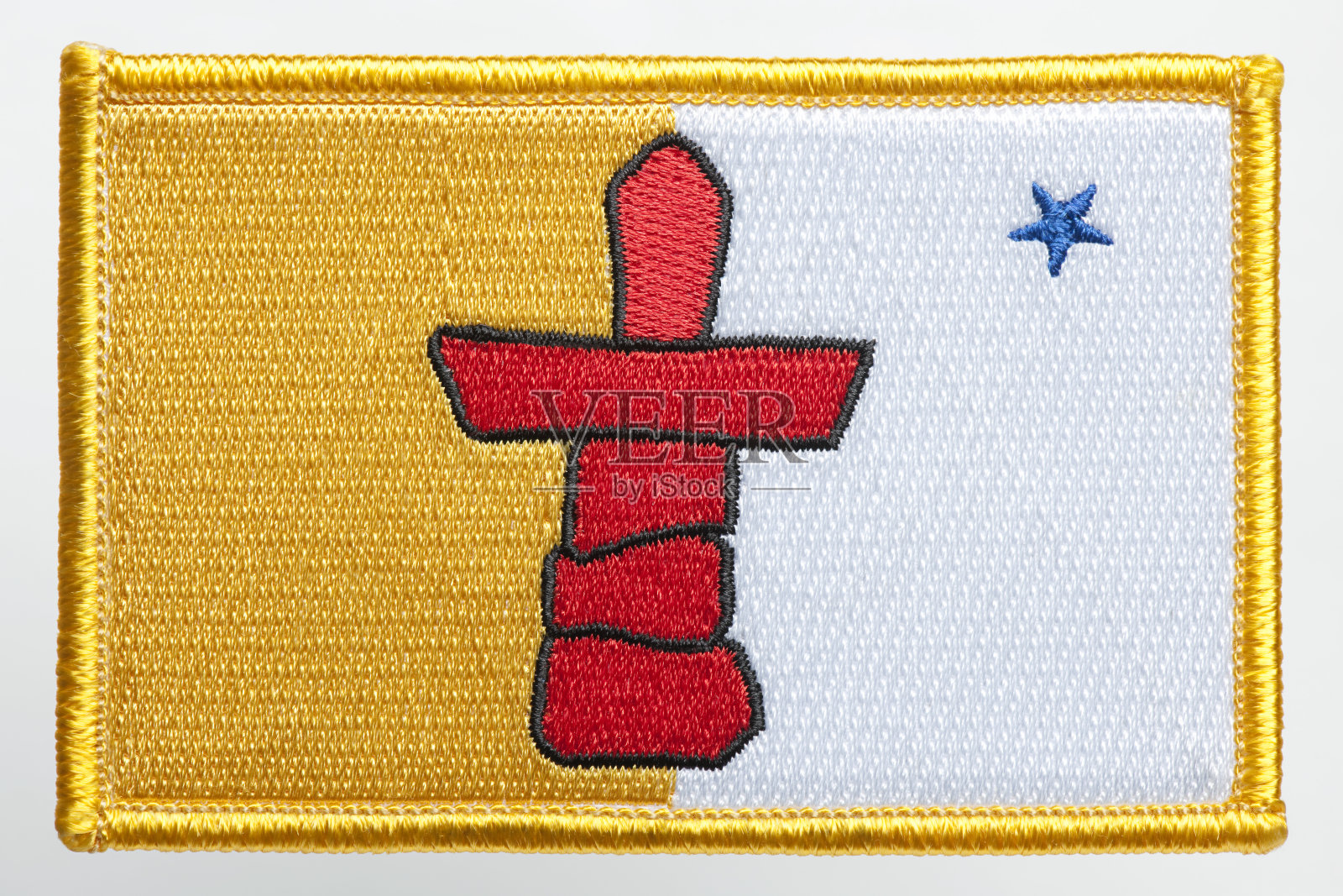 标志补丁。照片摄影图片