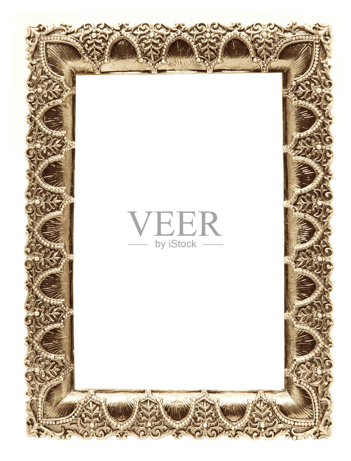 古金色框架照片摄影图片