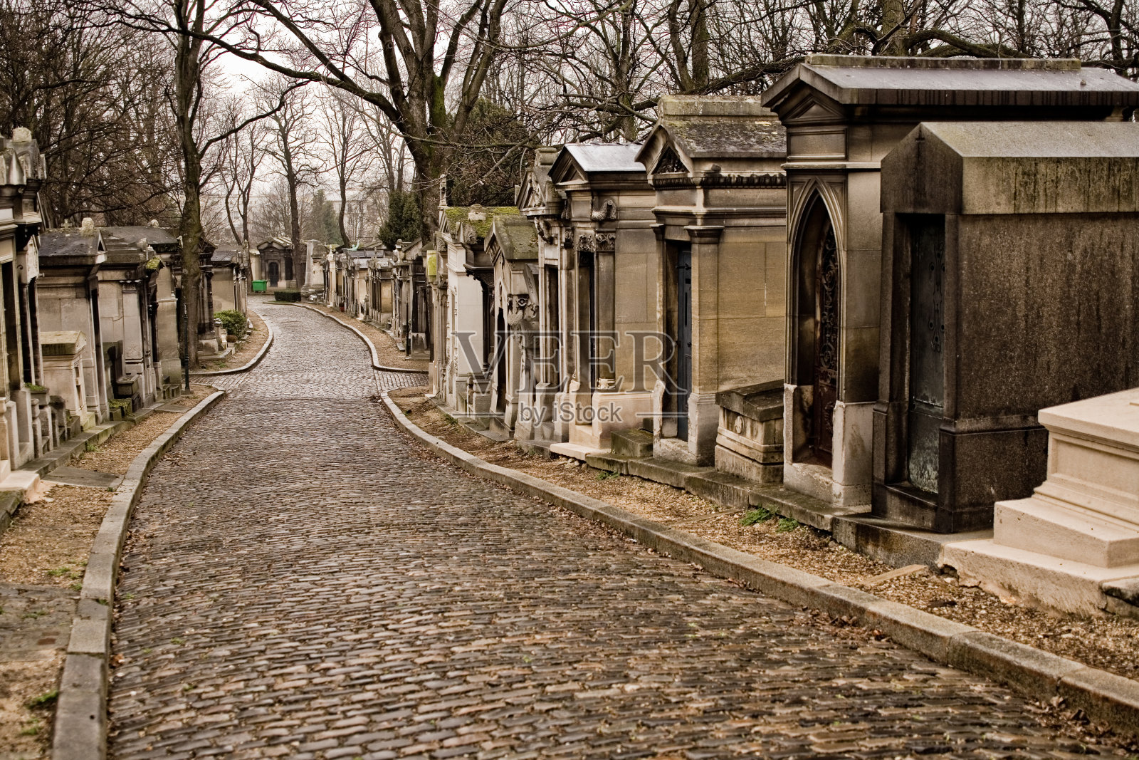 巴黎墓园照片摄影图片